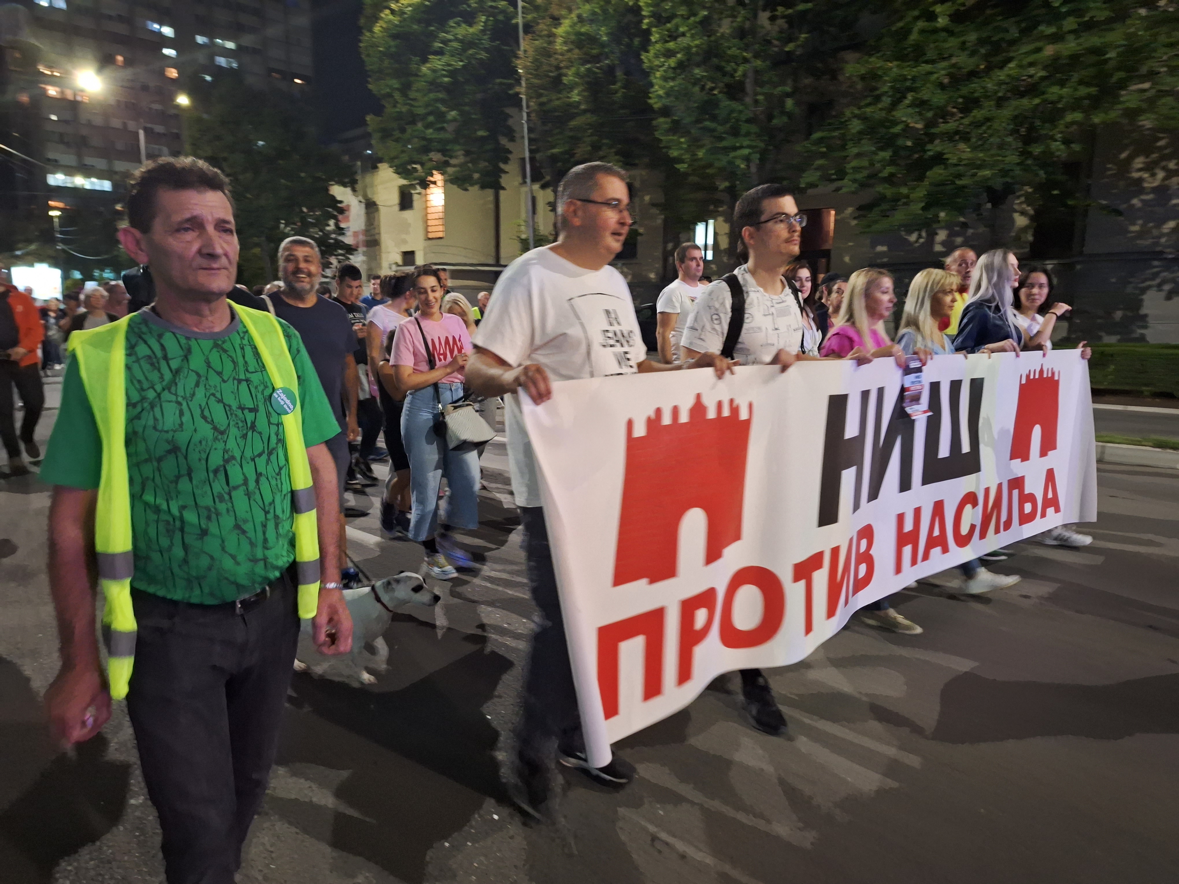 Niš 29.09.2023. Niš, protest Niš protiv nasilja Foto: Miljana Isailović/Nova.rs