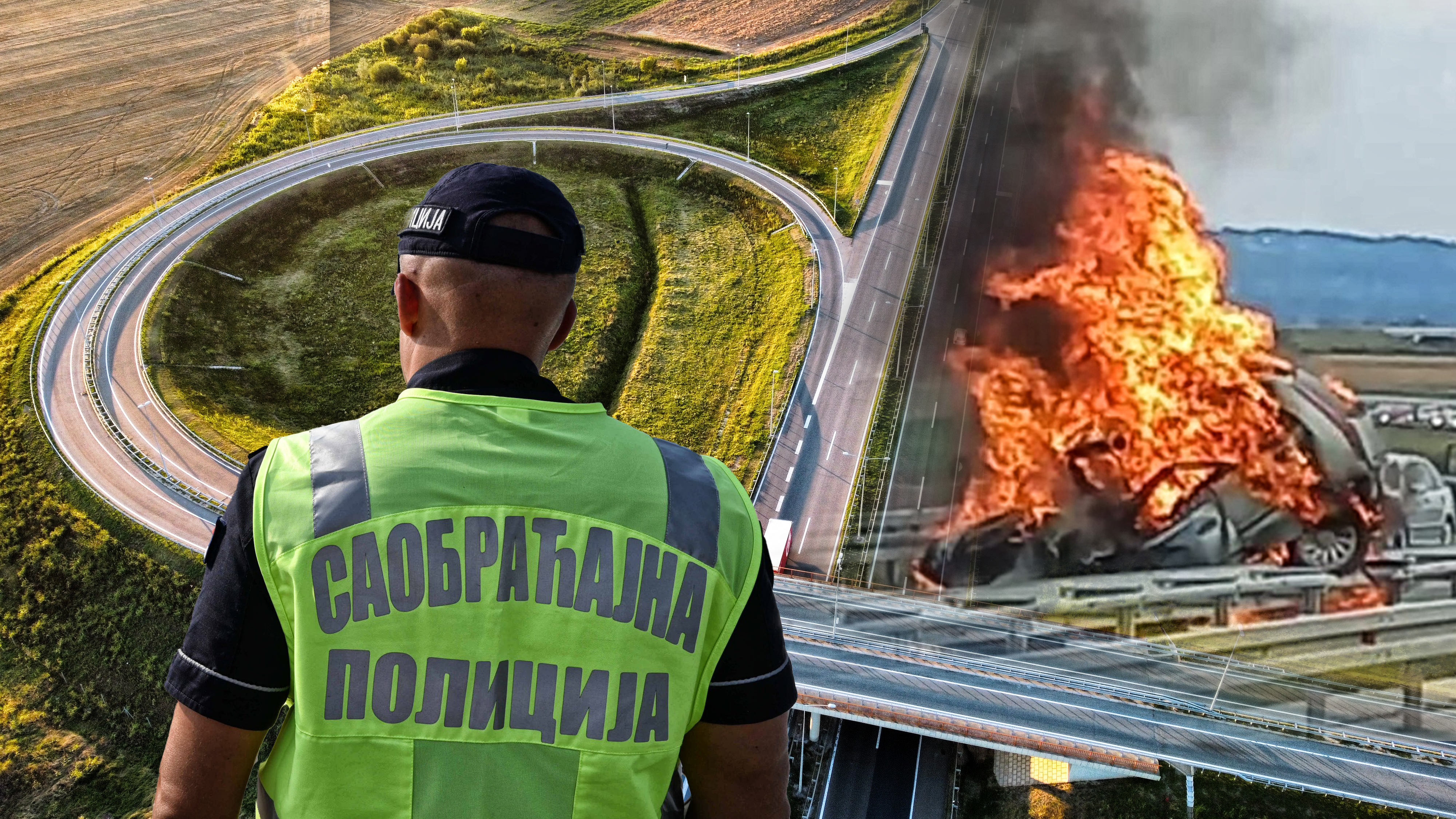 Top,Up,Aerial,Drone,View,Of,Elevated,Road,And,Traffic