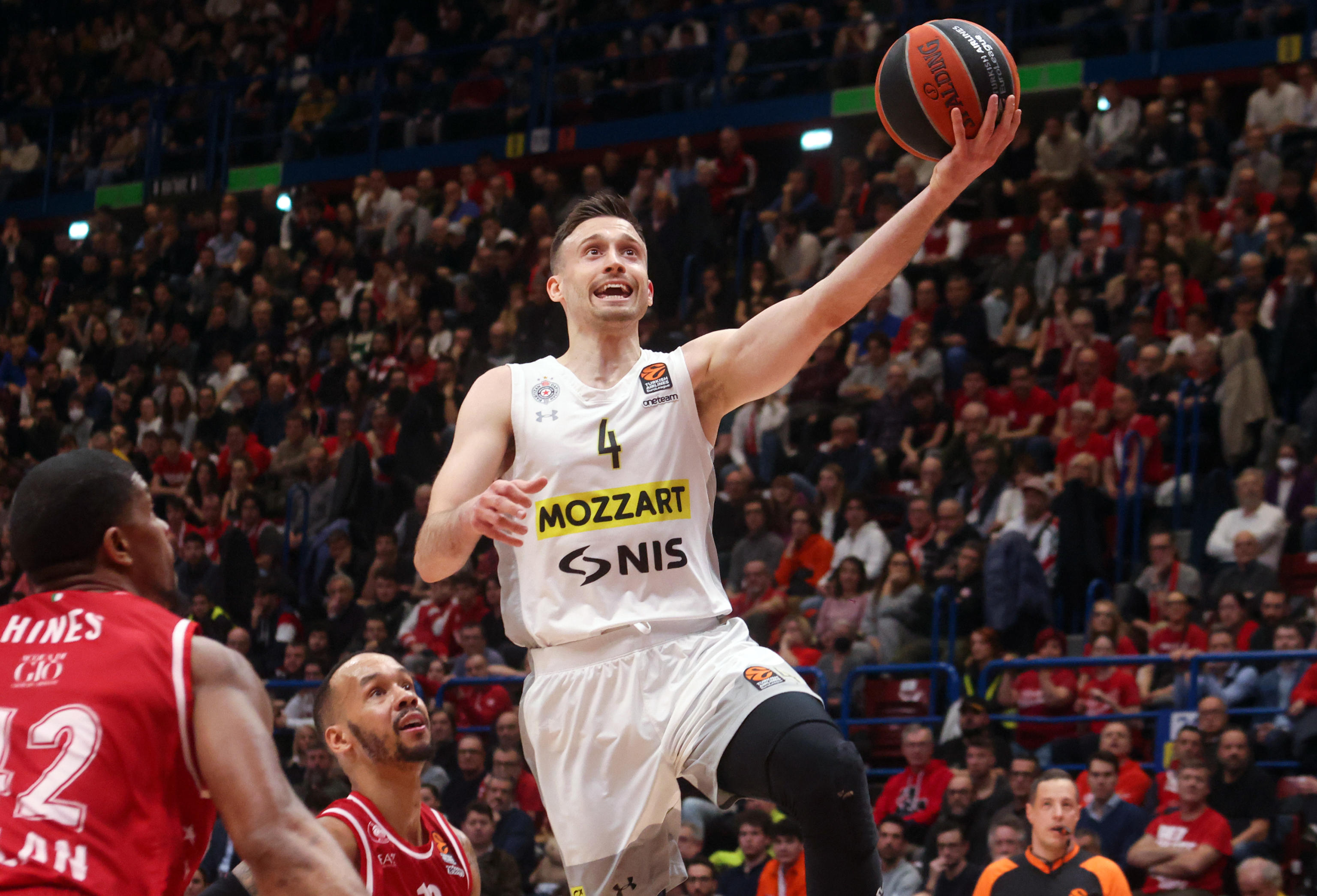 Euroleague basketball - EA7 Emporio Armani Milan vs KK Partizan