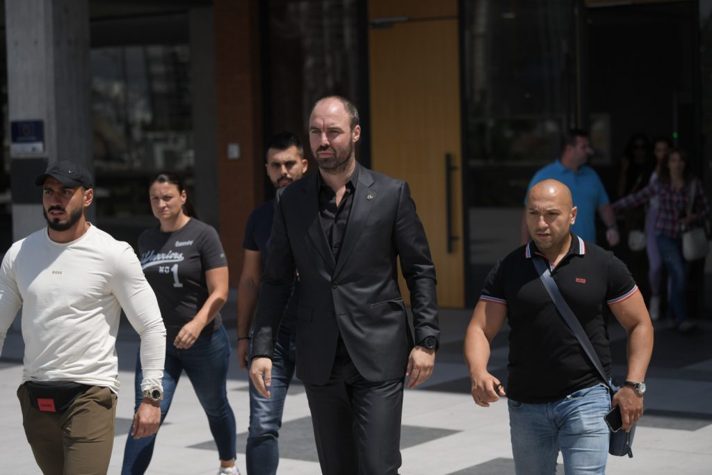 Beograd 12.07.2022. Slobodan Milenković Mali Senta, tužilaštvo, dolazi na suđenje, sudjenje, Palata pravde Foto: Dragan Mujan/Nova.rs