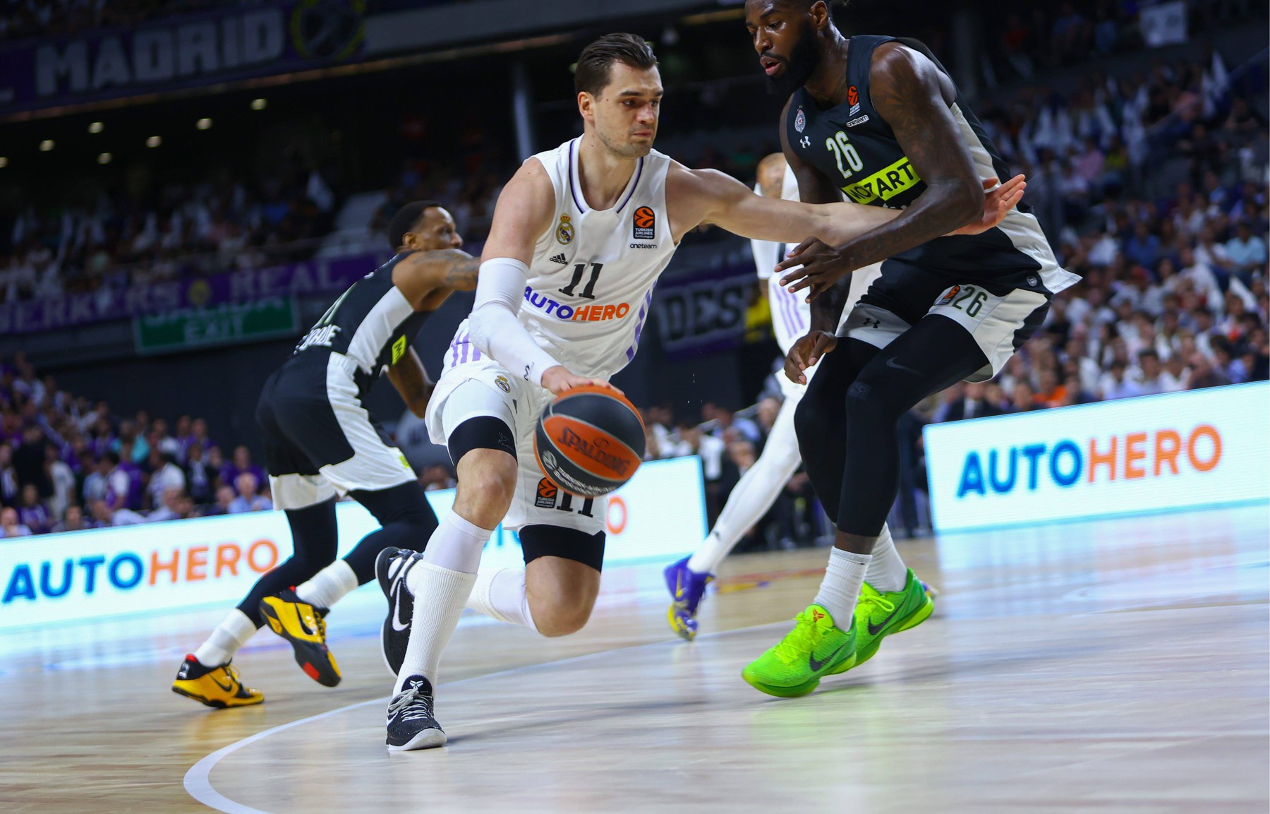 27th April 2023; Turkish Airlines Euroleague Basketball; Playoff Game 2; Real Madrid vs Partizan Mozzart Bet Belgrade;