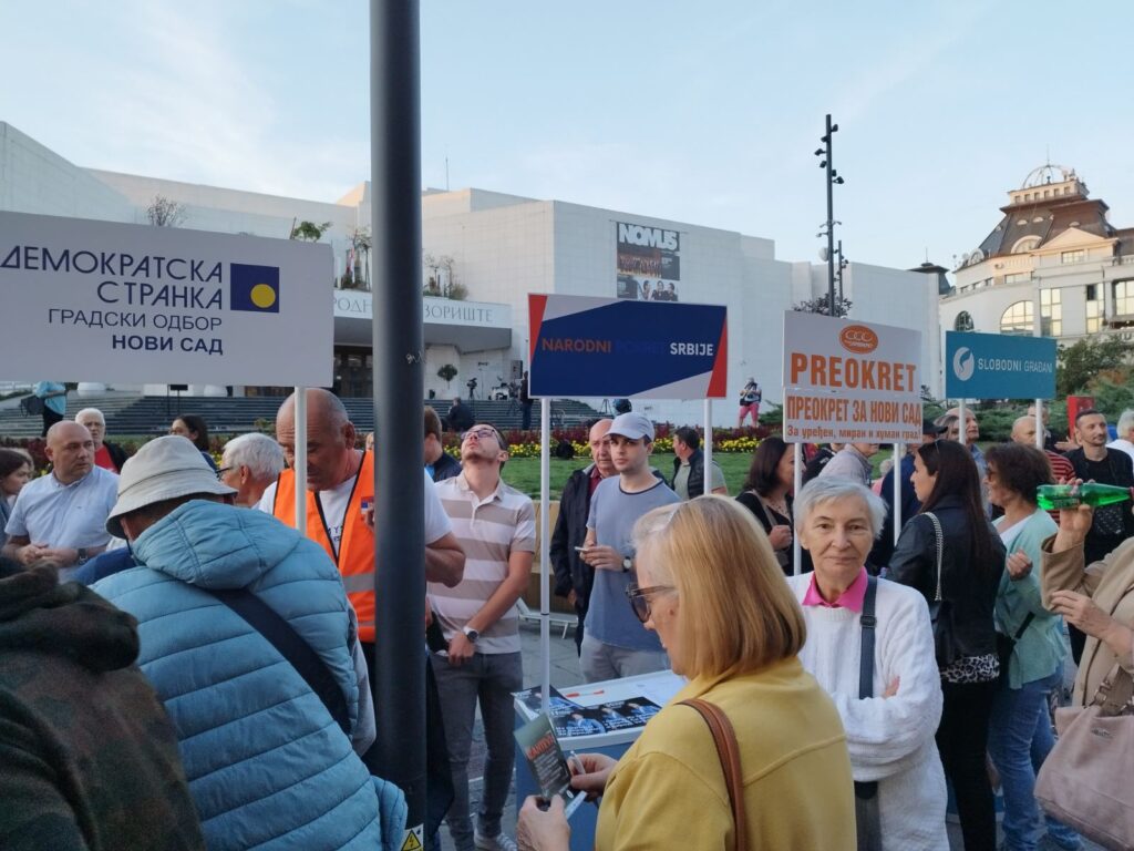 protest Srbija protiv nasilja Novi Sad