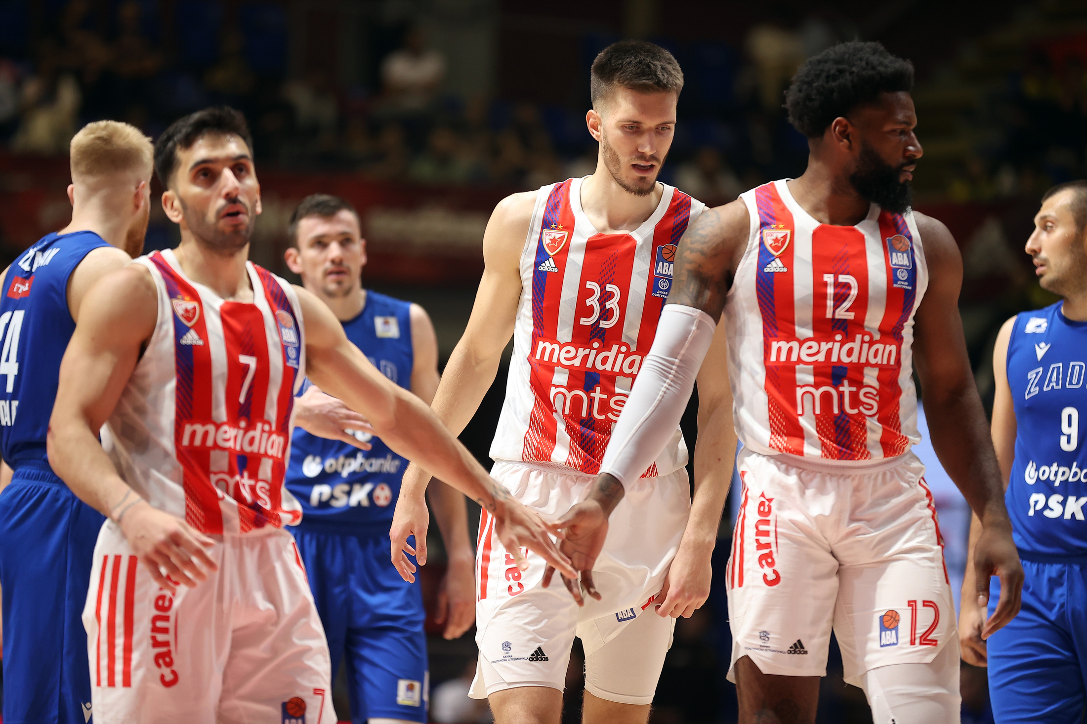 Košarka, Crvena Zvezda, Zadar Foto: Pedja Milosavljevic/STARSPORT