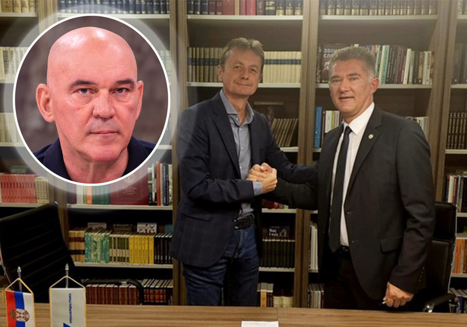Petar Bošković Darko Glišić Predrag Bandić SNS član