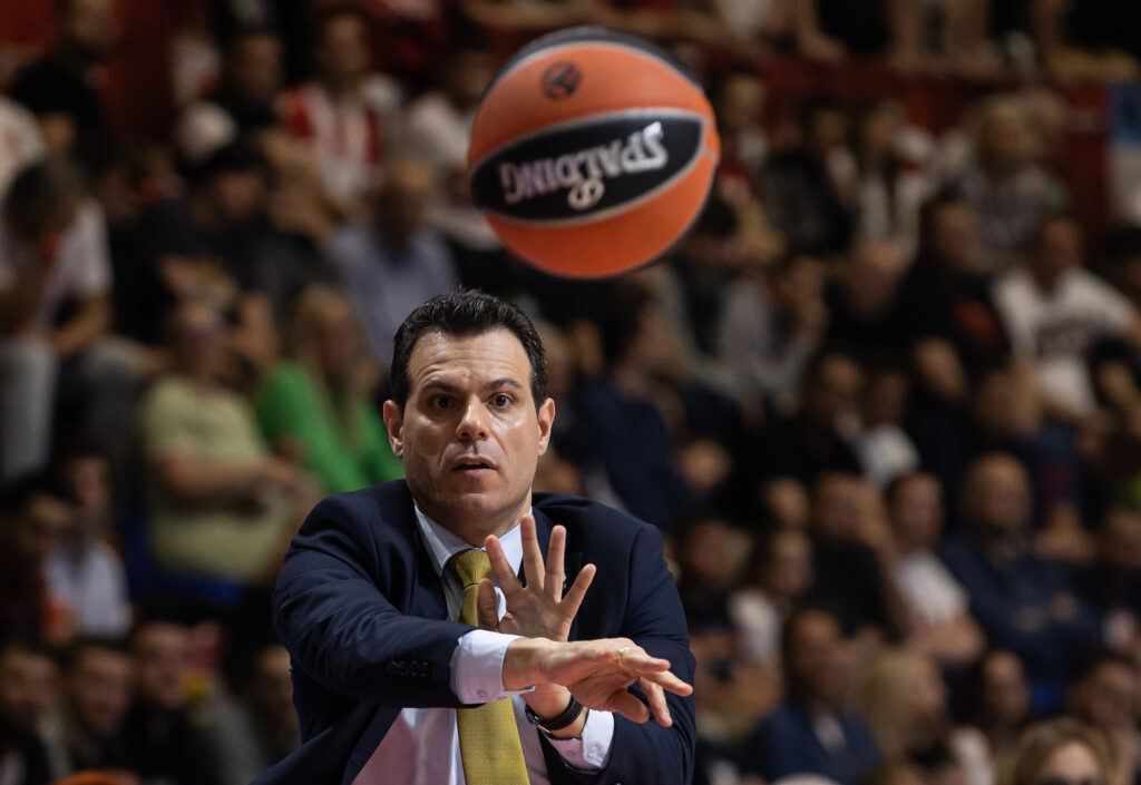 during the 2022/2023 Turkish Airlines EuroLeague Regular Season match between Crvena Zvezda mts Belgrade and Fenerbahce Beko Istanbul at Aleksandar Nikolic Hall on April 13, 2023 in Belgrade, Serbia. (Photo by Srdjan Stevanovic/Starsport.rs ©)