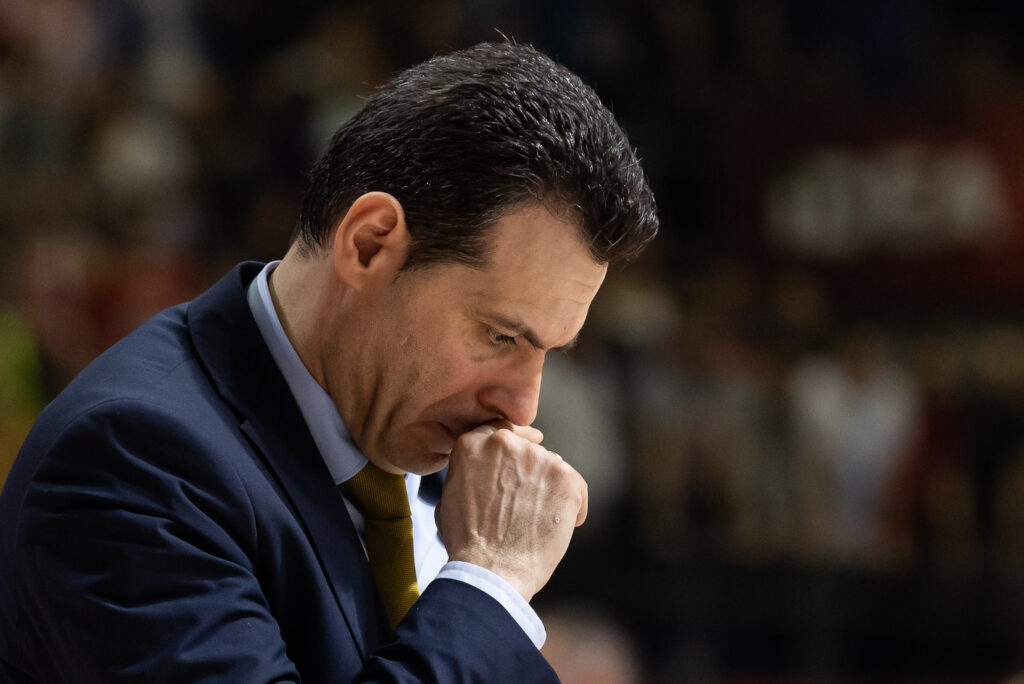 during the 2022/2023 Turkish Airlines EuroLeague Regular Season match between Crvena Zvezda mts Belgrade and Fenerbahce Beko Istanbul at Aleksandar Nikolic Hall on April 13, 2023 in Belgrade, Serbia. (Photo by Srdjan Stevanovic/Starsport.rs ©)