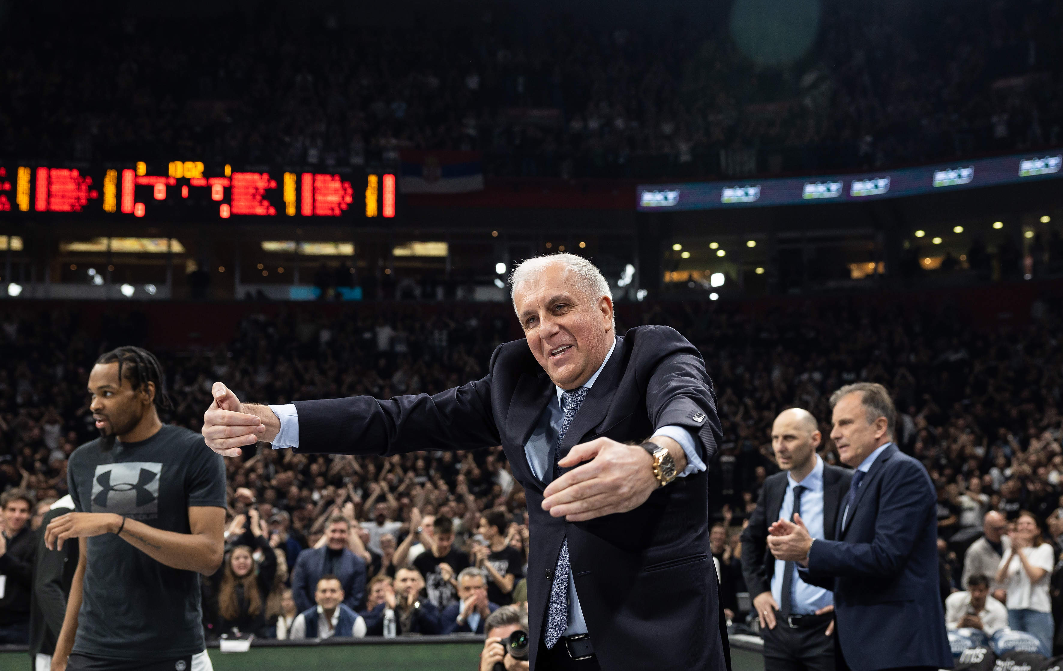 Partizan Mozzart Bet Belgrade and  Real Madrid - 2022/2023 Turkish Airlines EuroLeague