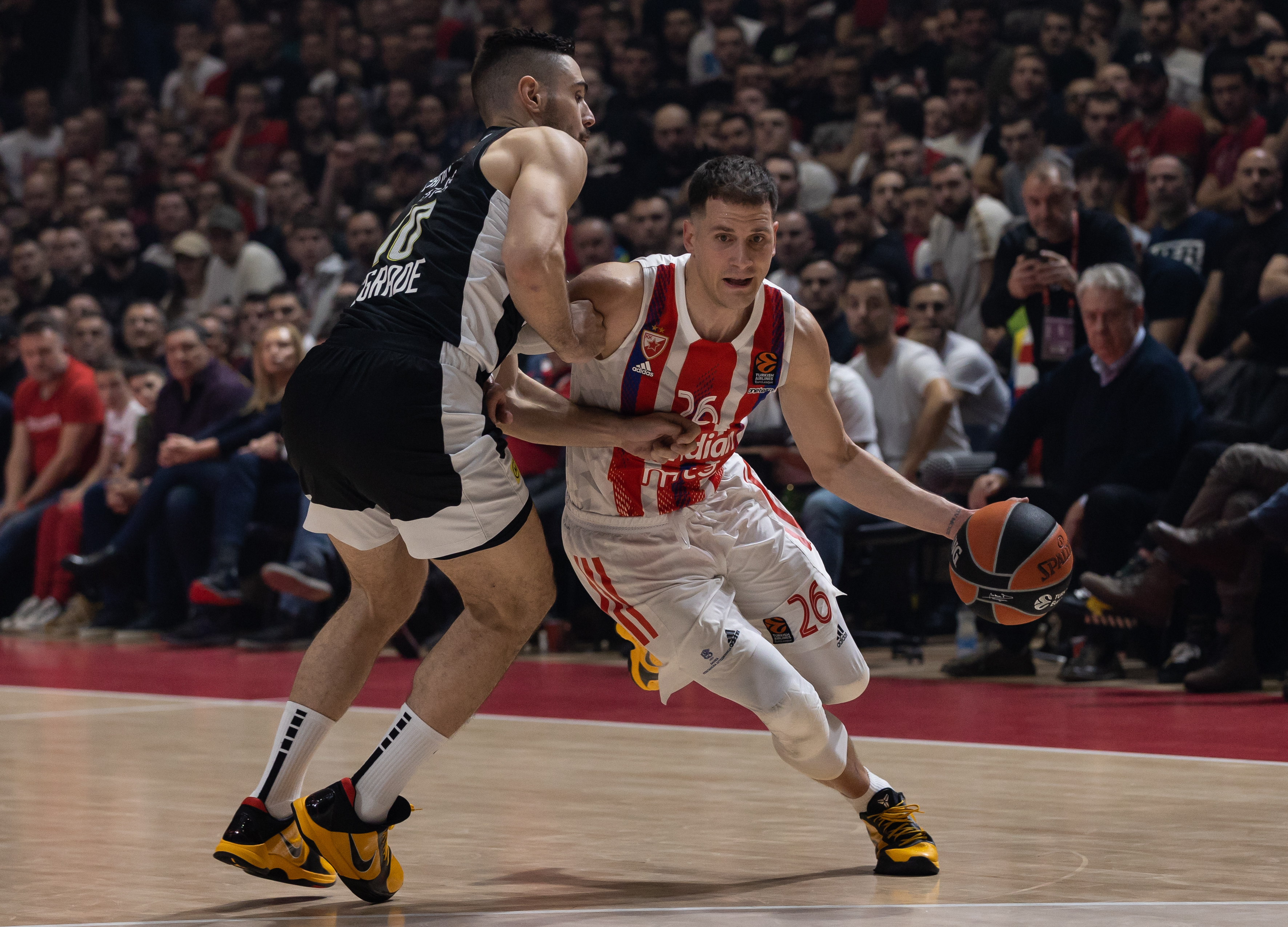 Crvena Zvezda mts Belgrade and Partizan Mozzart Bet Belgrade - 2022/2023 Turkish Airlines EuroLeague