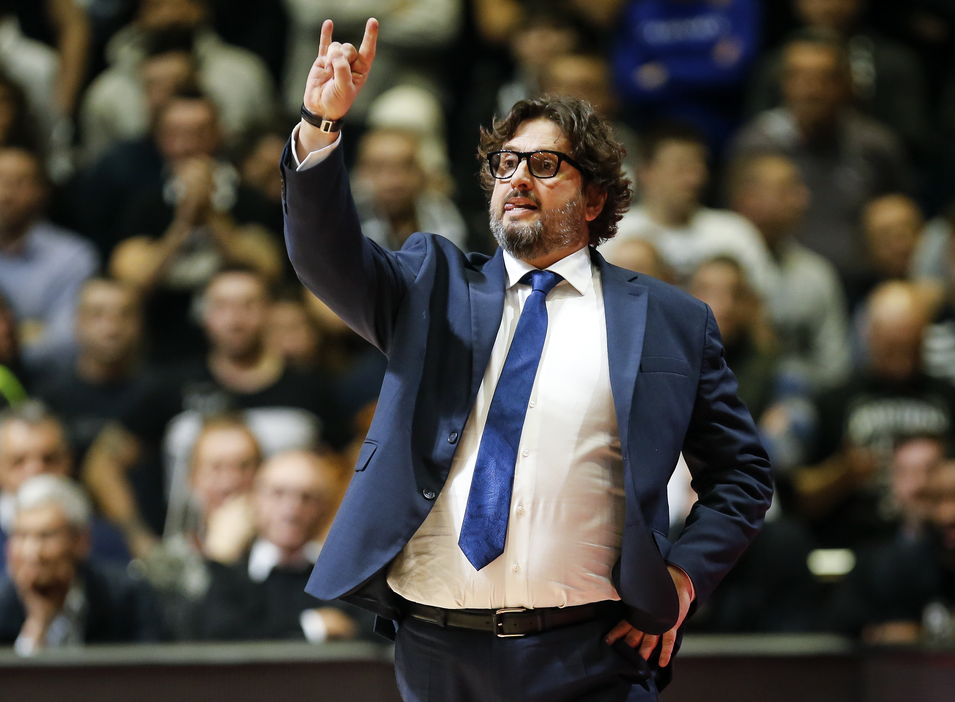 Kosarka EuroCup Top 16 season 2019/2020
Partizan v Darussafaka Tekfen Istanbul
Head coach Andrea Trinchieri
Beograd, 29.01.2020.
foto: Srdjan Stevanovic/Starsportphoto ©