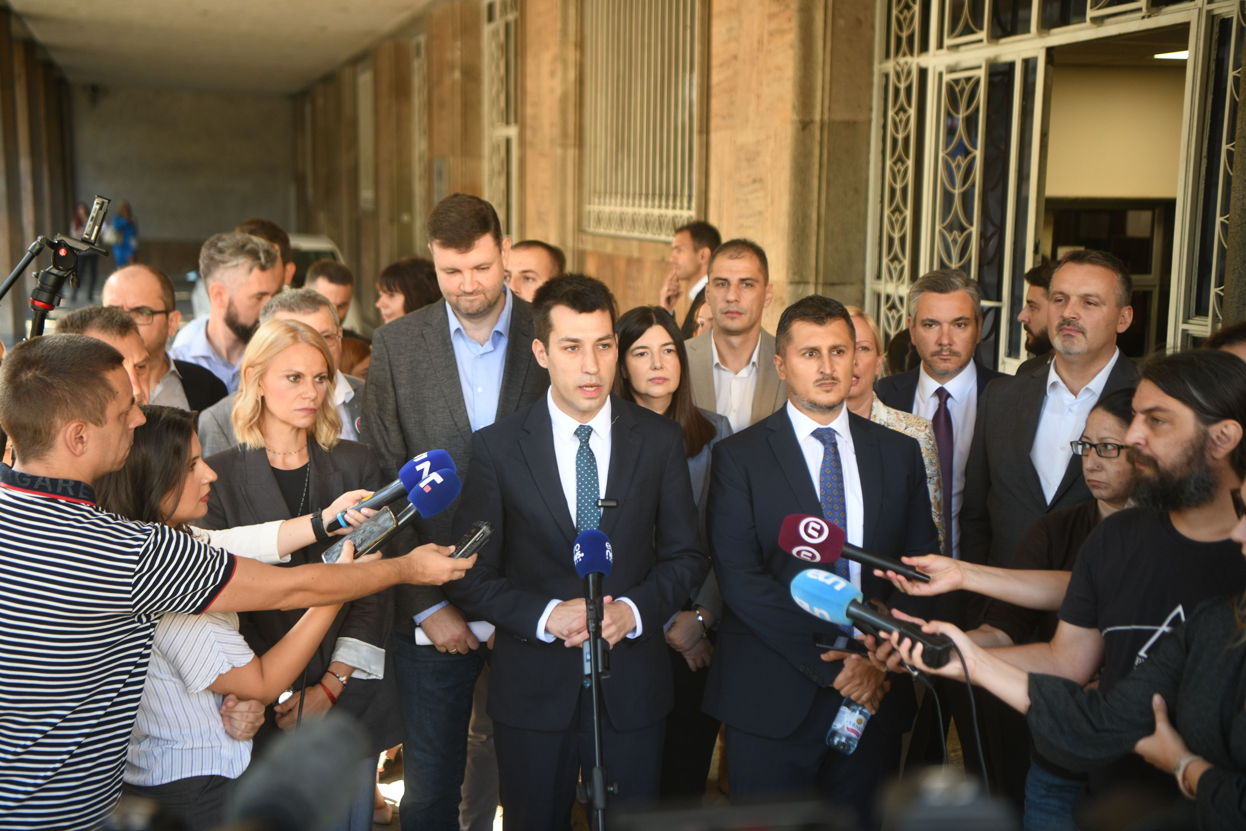 Beograd, 13. septembar 2023. Sednica skupštine grada, zasedanje Skupštine Beograda, Opozicija, Dobrica Veselinović