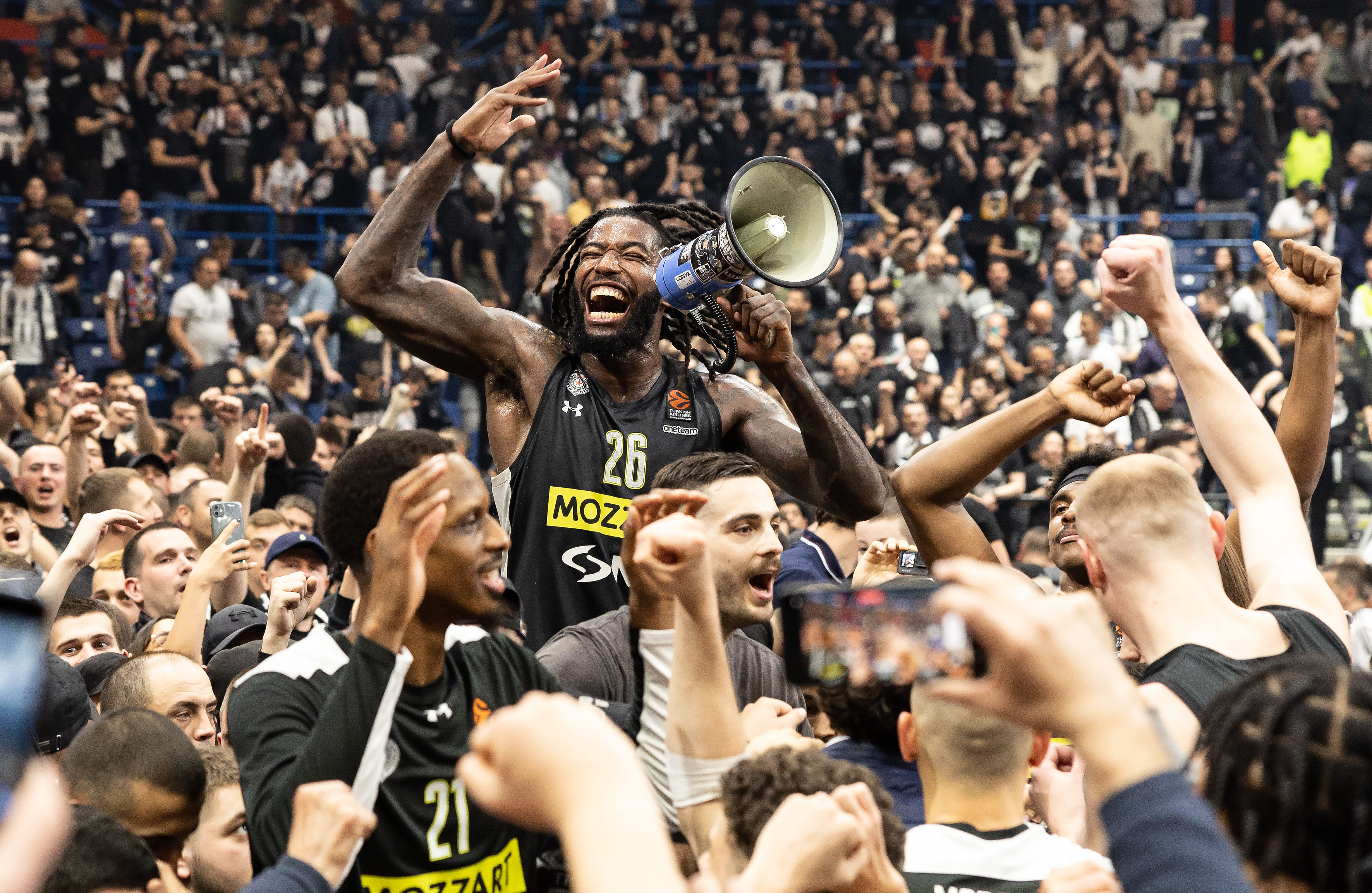 Partizan Mozzart Bet Belgrade and  Real Madrid - 2022/2023 Turkish Airlines EuroLeague