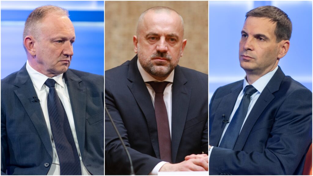 Dragan Đilas, Milan Radoičić, Miloš Jovnović, kombo