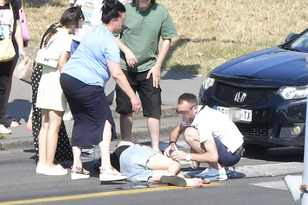 obaranje pešaka pesacki prelaz