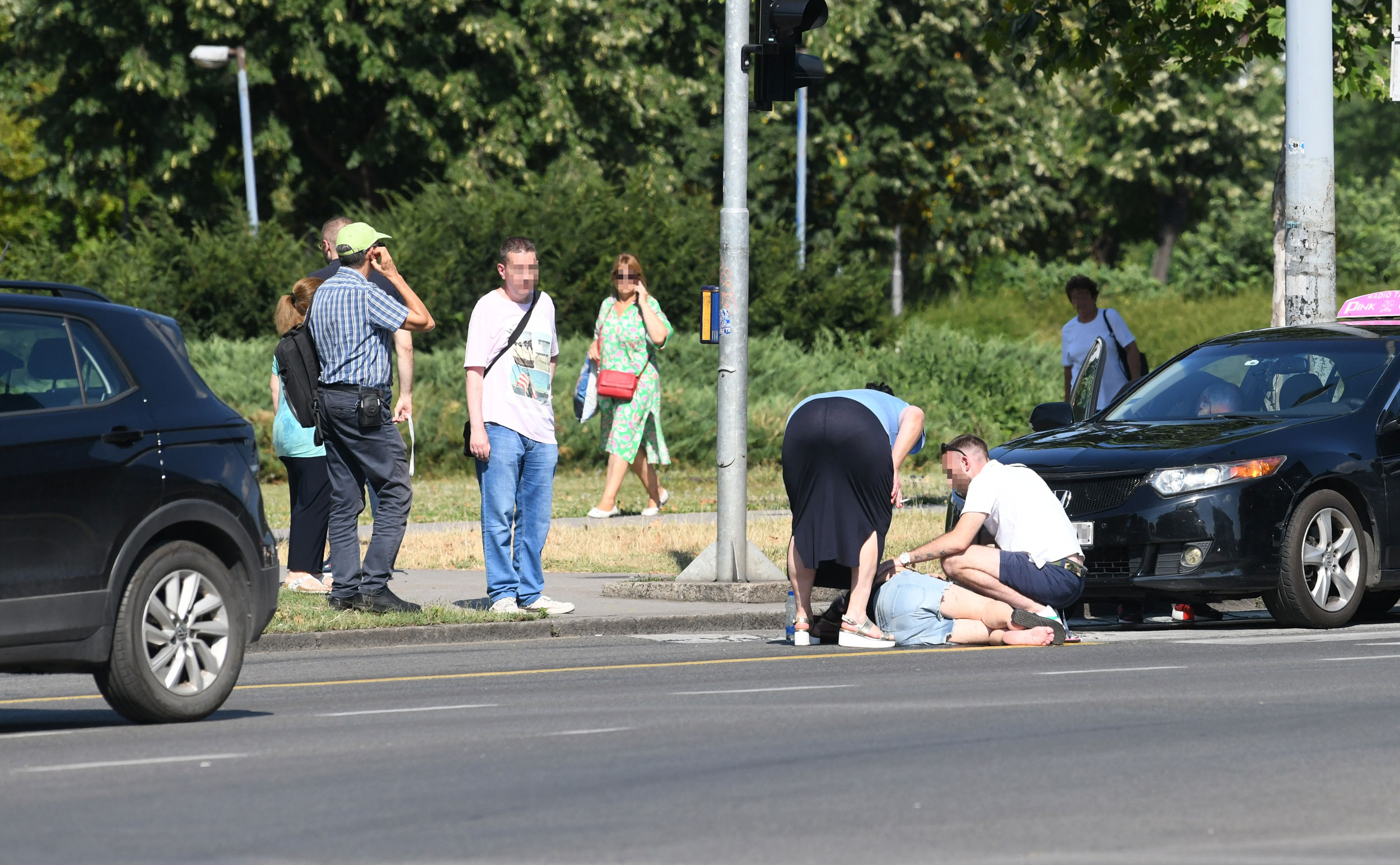 obaranje pešaka pesacki prelaz