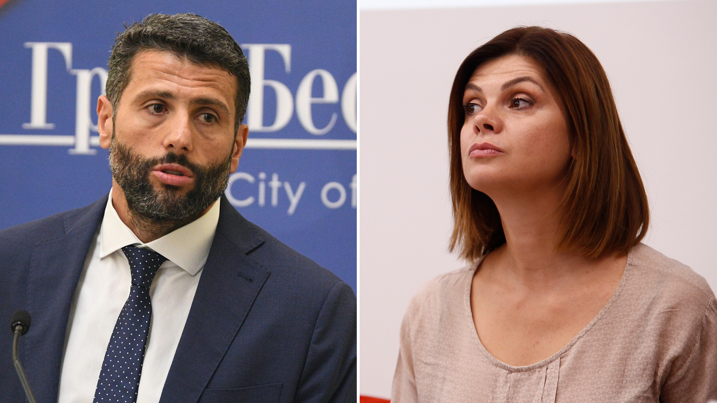 Aleksandar Šapić, Ana Manojlović