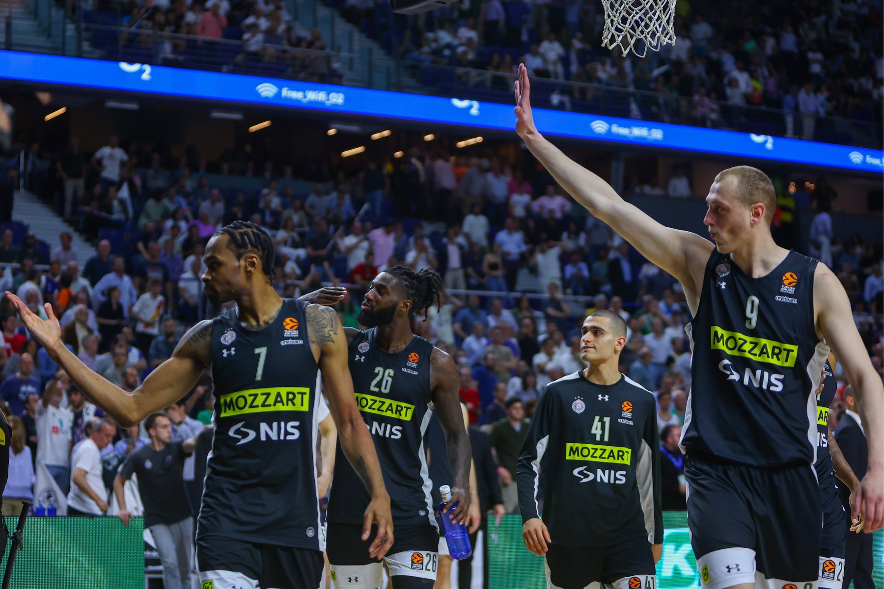 27th April 2023; Turkish Airlines Euroleague Basketball; Playoff Game 2; Real Madrid vs Partizan Mozzart Bet Belgrade;