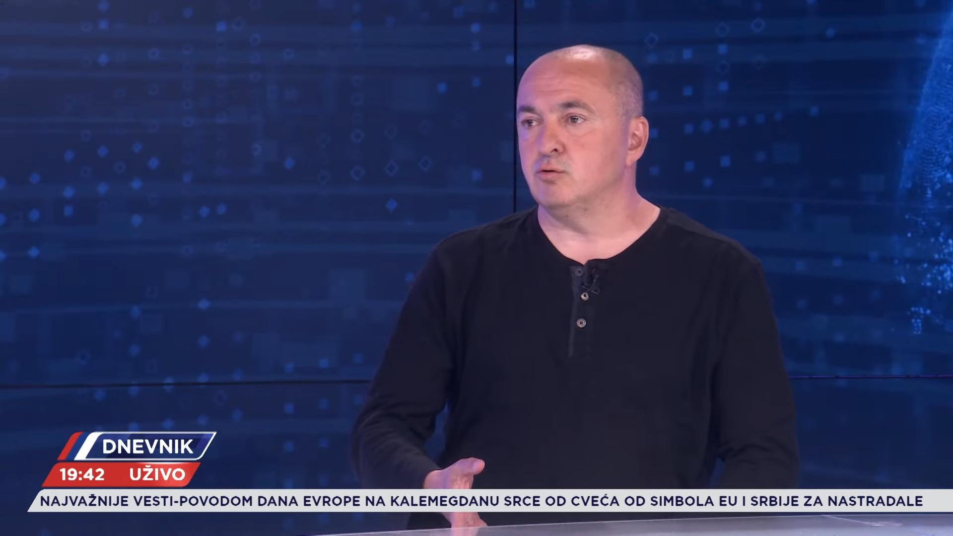 Janko Baljak, emisija Dnevnik Foto: Nova