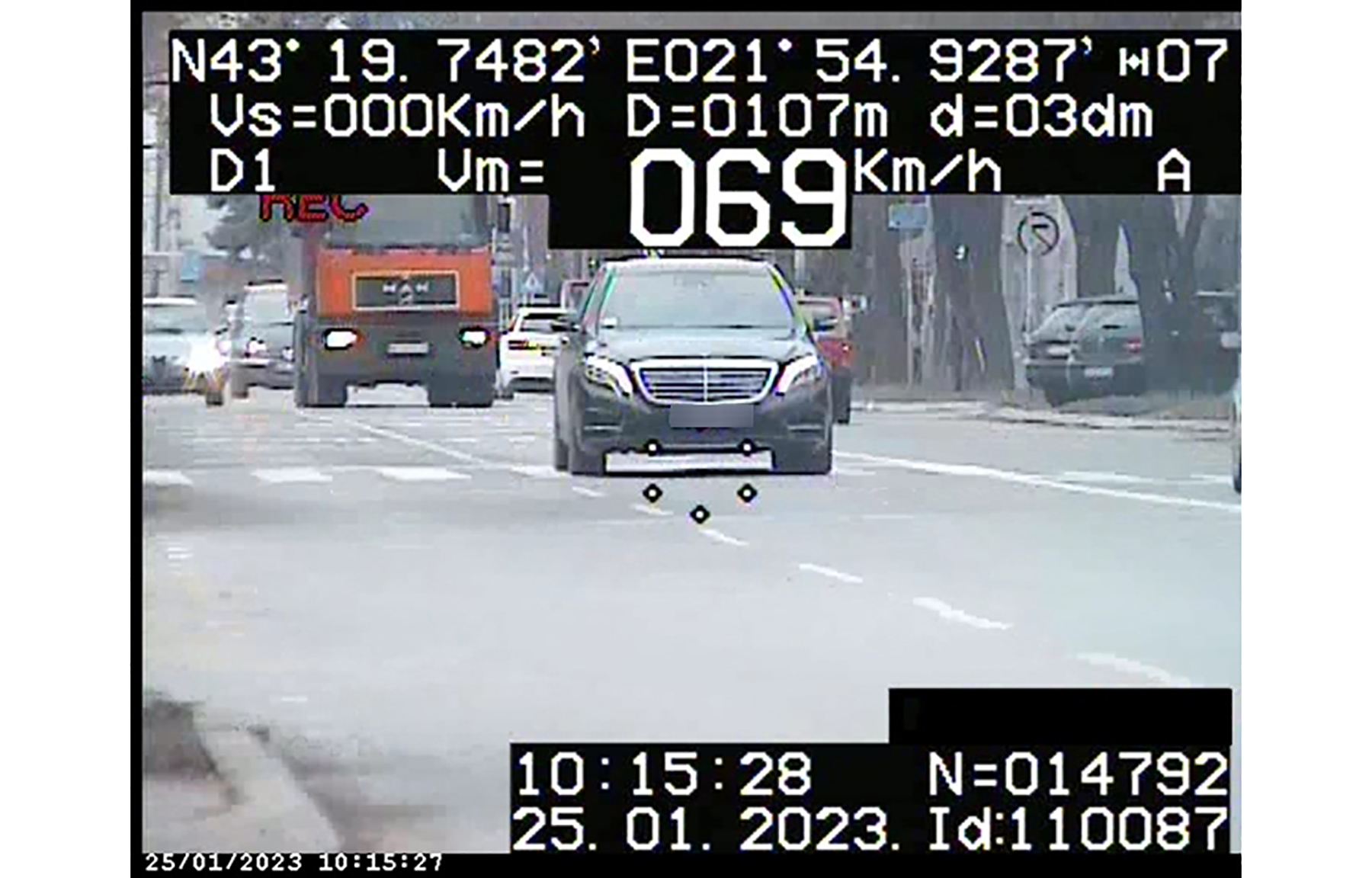 MUP - Saopstenje - Saobracajna policija - Kontrola na pesackim prelazima