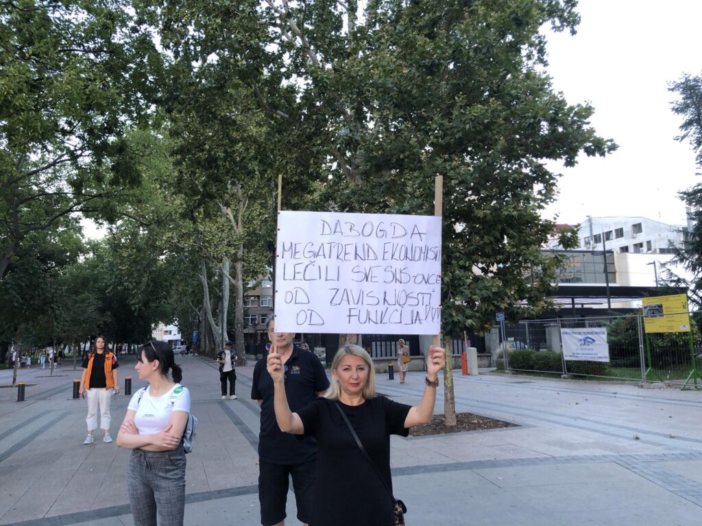 Niš 18.08.2023. Niš protiv nasilja, protest u Nišu Foto: Miljana Isailović/Nova.rs