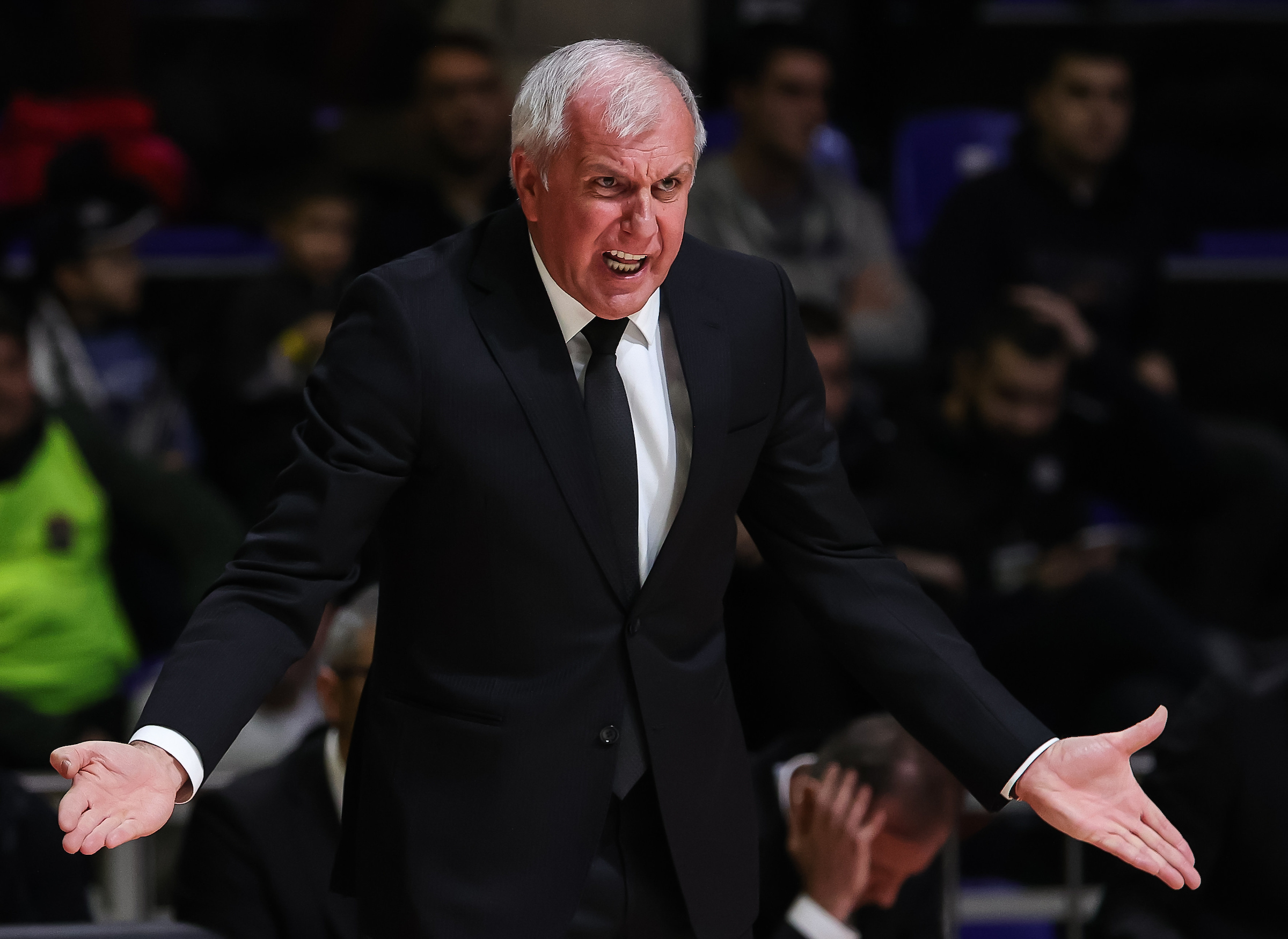 during the Aba League Season 2022-2023 match between Partizan and Mornar Bar at Aleksandar Nikolic hall on January 29, 2023 in Belgrade, Serbia. (Photo by Srdjan Stevanovic/Starsport.rs ©)