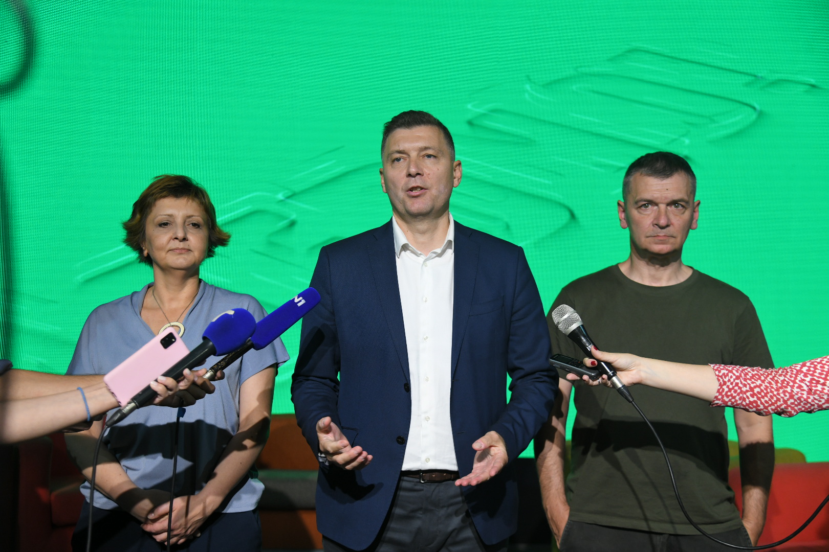 Beograd 11.06.2022. Koalicija Moramo, ujednjenje, jedinstvena zeleno leva politička organizacija, Zajedno Foto: Nemanja Jovanović/Nova.rs
