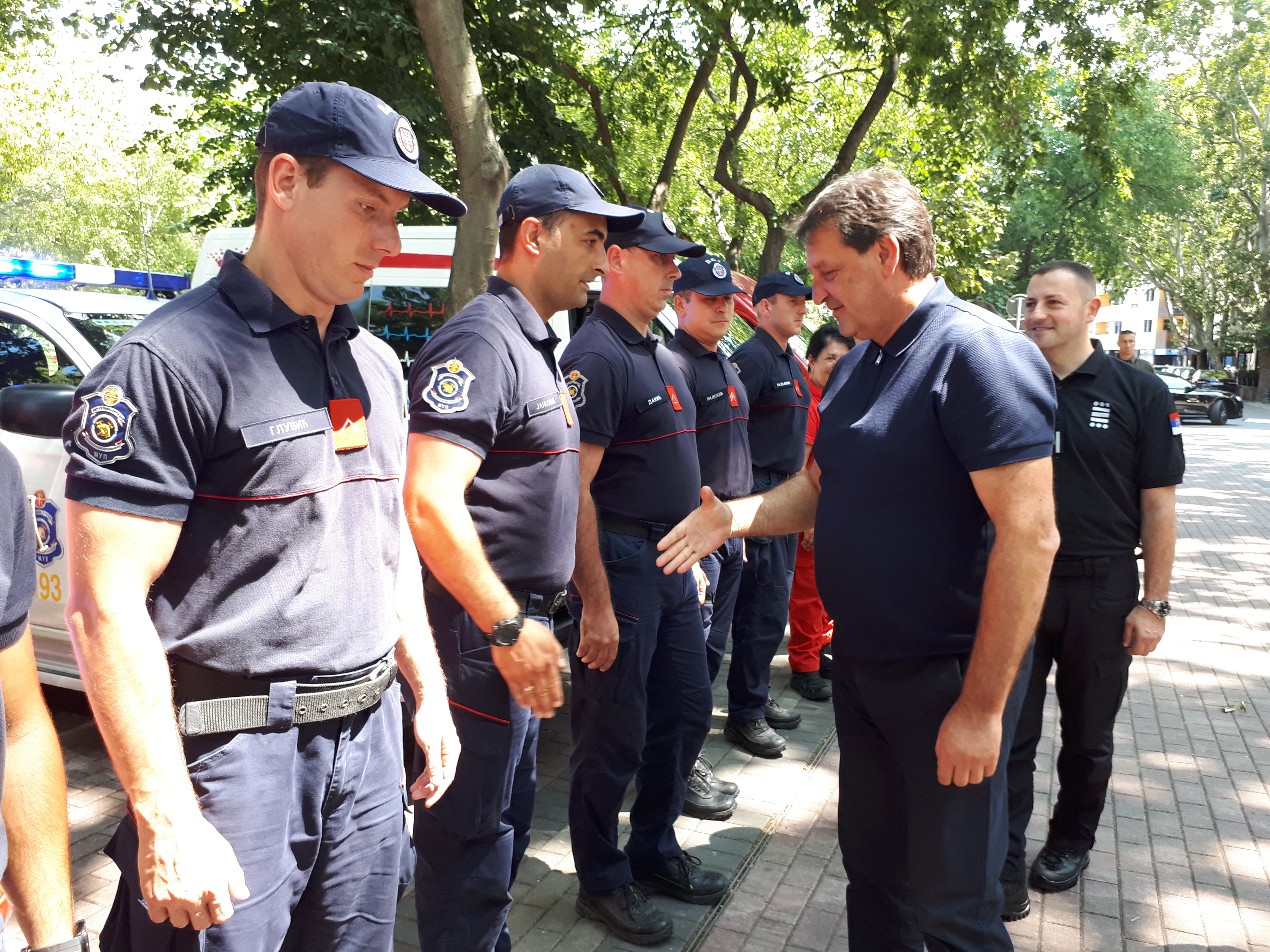 Vatrogasci spasioci vratili se iz Grčke u Srbiju Foto: Miljana Isailović/Nova.rs