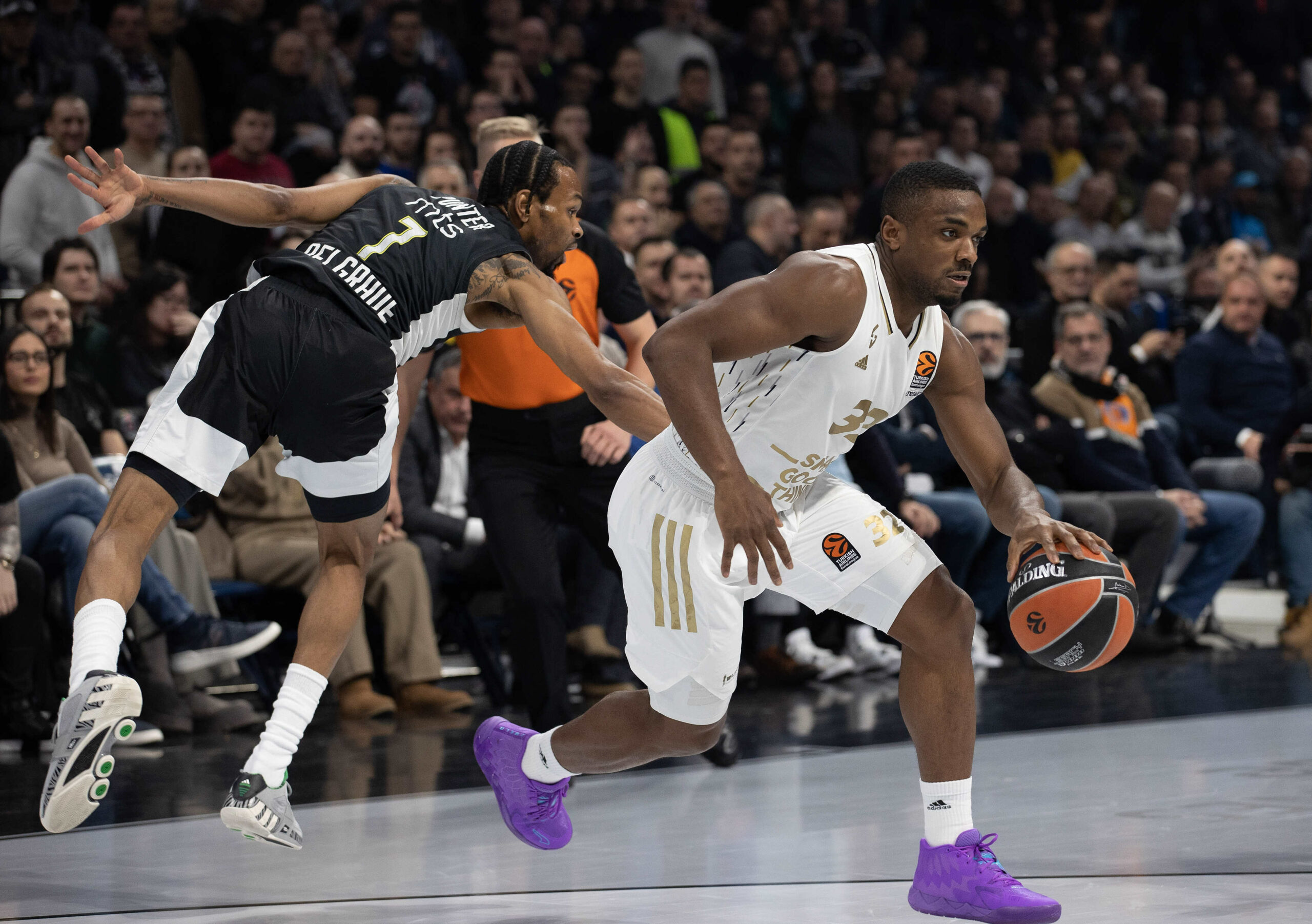 during the Aba League Season 2022-2023 match between Partizan and Mornar Bar at Aleksandar Nikolic hall on January 29, 2023 in Belgrade, Serbia. (Photo by Srdjan Stevanovic/Starsport.rs ©)