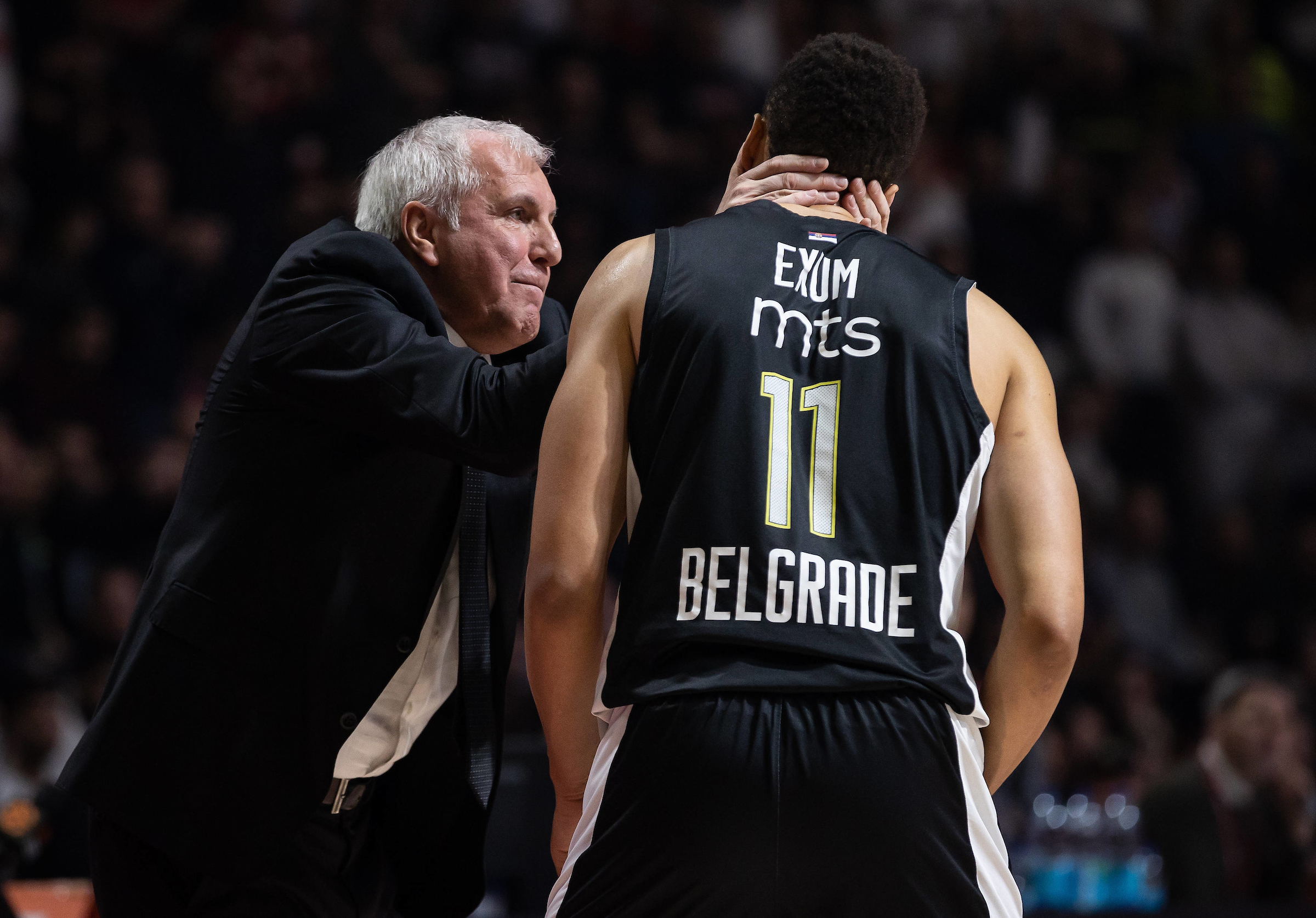 during the 2022/2023 Turkish Airlines EuroLeague Regular Season match between Crvena Zvezda mts Belgrade and Partizan Mozzart Bet Belgrade at Aleksandar Nikolic Hall on January 27, 2023 in Belgrade, Serbia. (Photo by Srdjan Stevanovic/Starsport.rs ©)