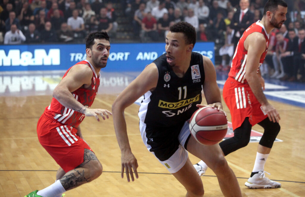 Kup Radivoja Koraca, kup Srbije, polufinale  Crvena Zvezda - Partizan kosarka, Nis, Srbija 17.2.2023.  photo: Pedja Milosavljevic/STARSPORT