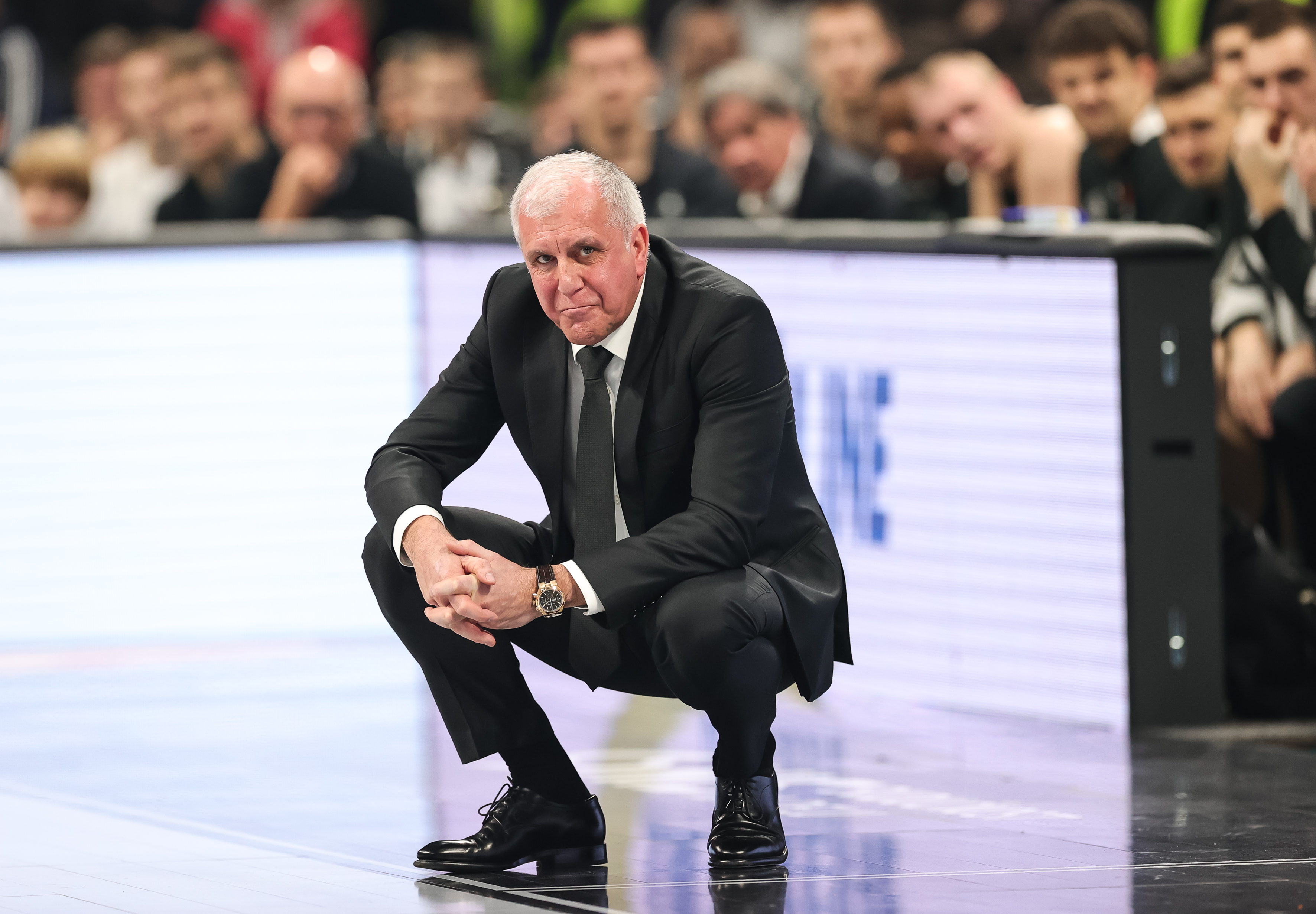during the Turkish Airlines EuroLeague match between Partizan Mozzart Bet Belgrade and AS Monaco at Stark Arena on January 05, 2023 in Belgrade, Serbia. (Photo by Srdjan Stevanovic/Starsport.rs ©)