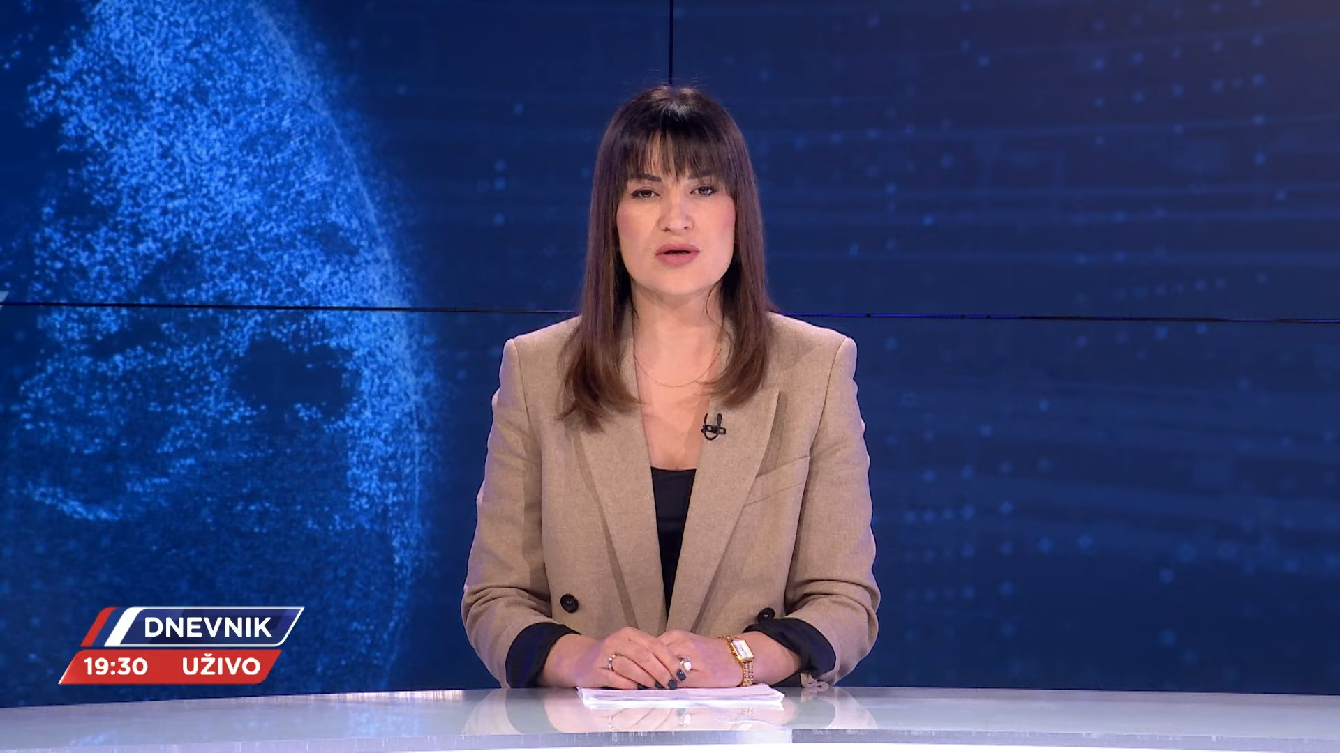Jelena Obućina, emisija Dnevnik Foto: Nova