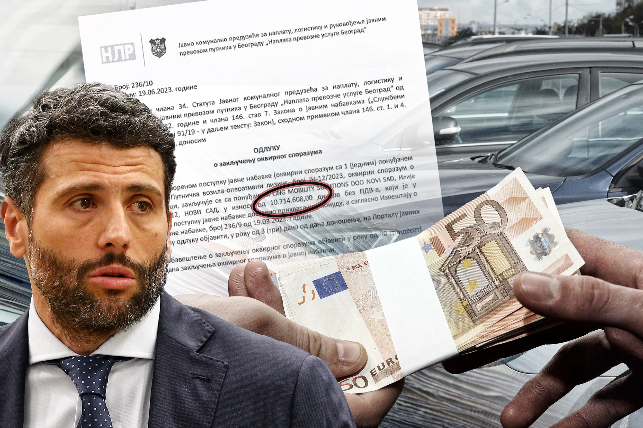 sapic automobili 90 hiljada evra Odluka o zakljucenju okvirnog sporazuma-Putnicka vozila