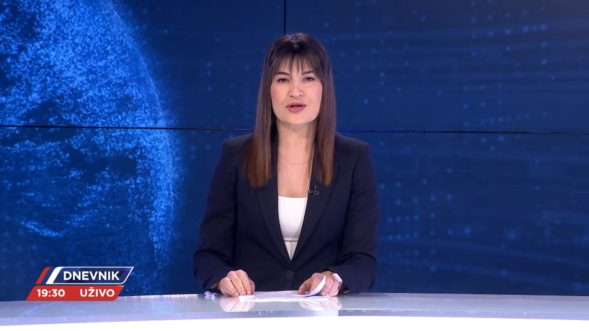 Jelena Obućina, emisija Dnevnik Foto: Nova