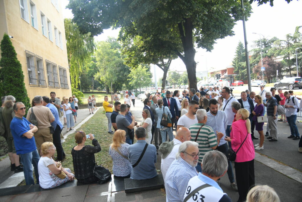 Beograd, 11.Jul 2023. Specijalni sud, Opozicija ispred specijalnog suda, Ustanička, jovanjica Foto: Nemanja Jovanović/Nova.rs
