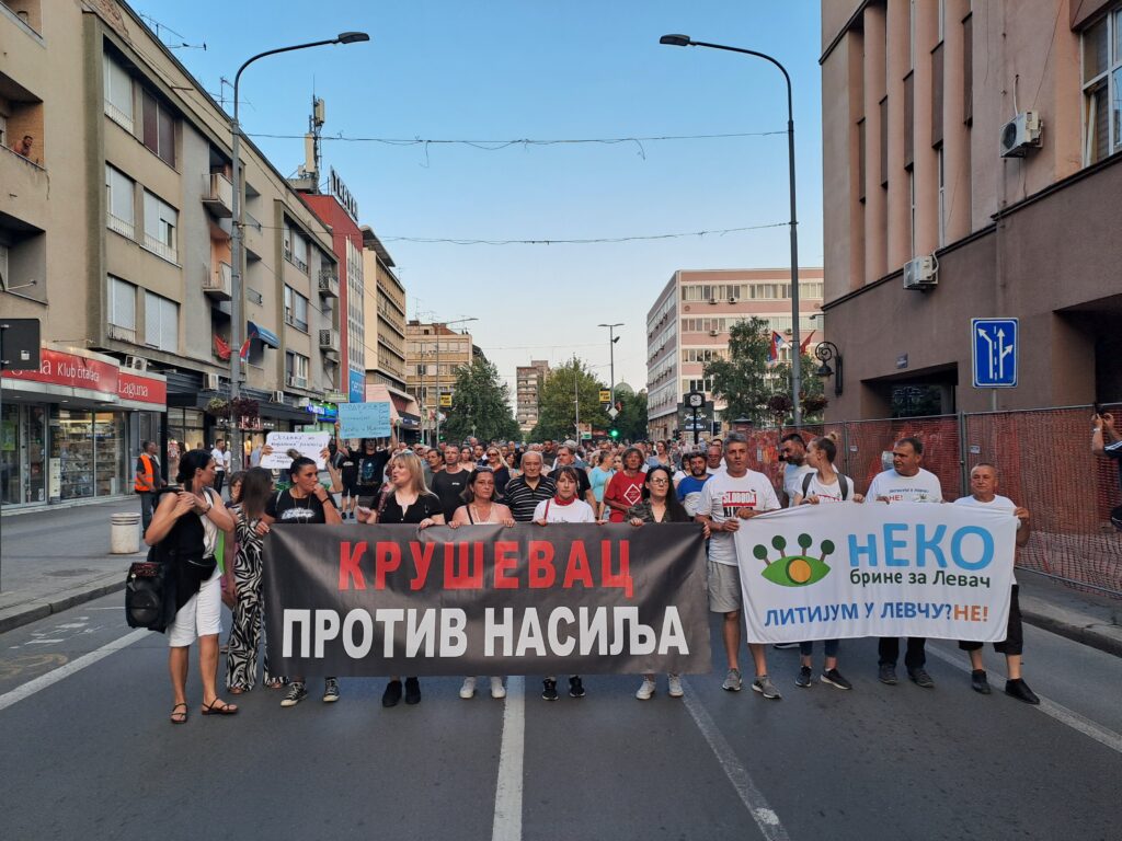 Kruševcom odzvanjalo "Gašiću odlazi"