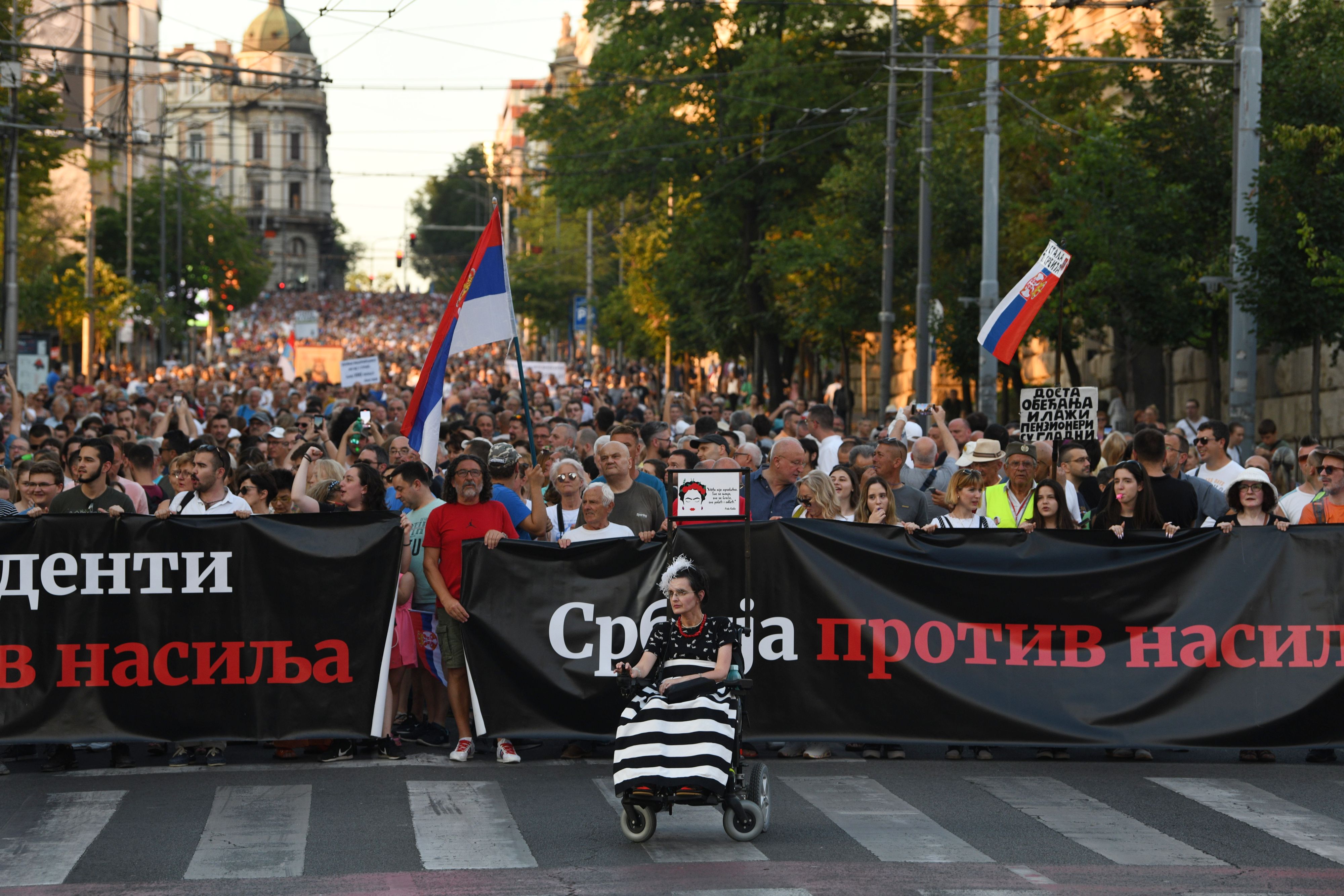 Beograd 15.07.2023. Protest Srbija protiv nasilja, 11. po redu protest Srbija protiv nasilja, šetnja Foto: Filip Krainčanić/Nova.rs