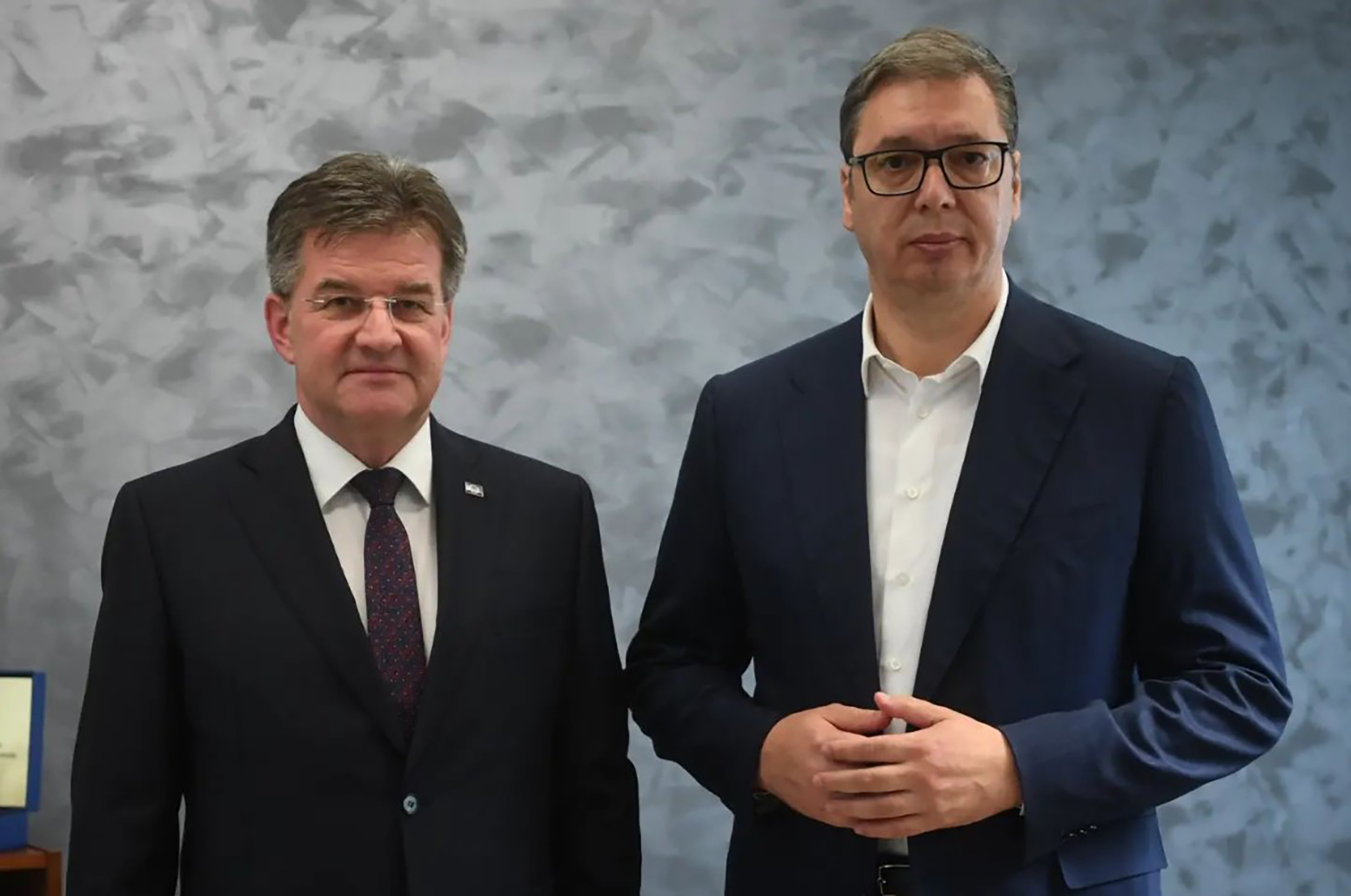 Lajčak, Vučić