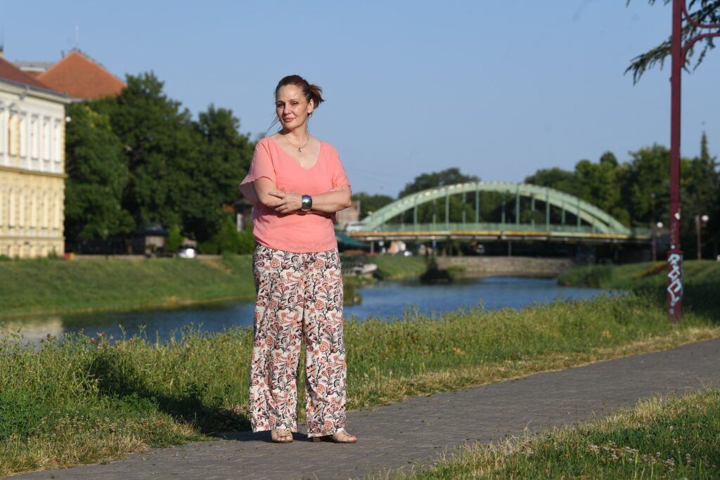 Zrenjanin 20. jul 2023. Zašto šetamo, Sonja Pernat 
Foto: Filip Krainčanić/Nova.rs