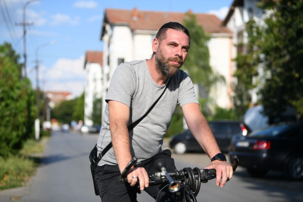 Zrenjanin 20. jul 2023. Zašto šetamo, Miljan Vuković 
Foto: Filip Krainčanić/Nova.rs