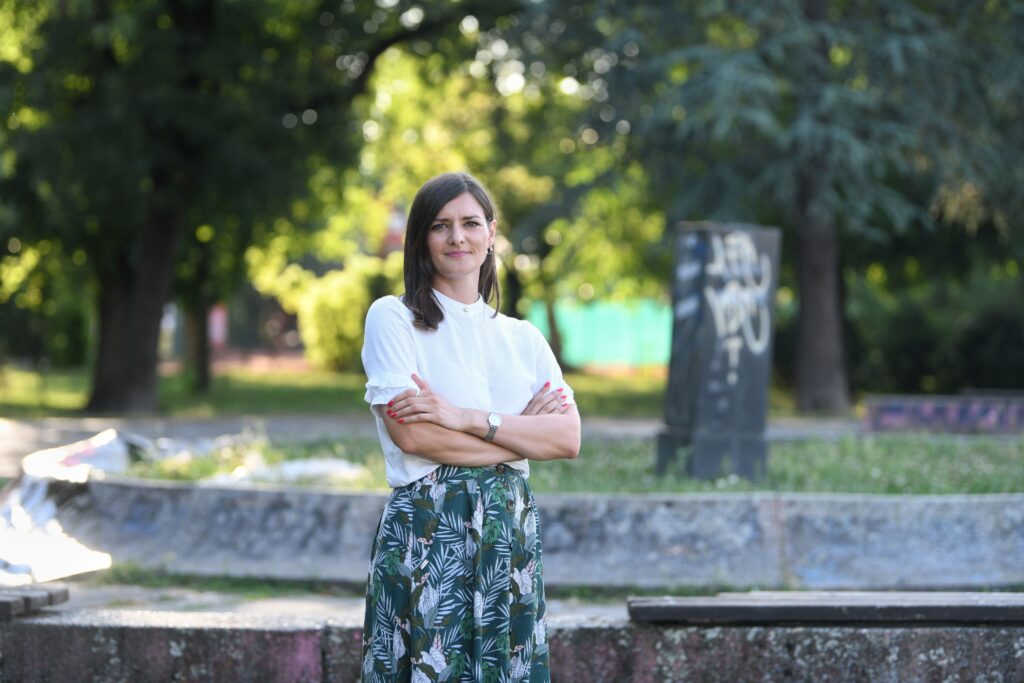 Zrenjanin 20. jul 2023. Zašto šetamo, Bojana Begović 
Foto: Filip Krainčanić/Nova.rs