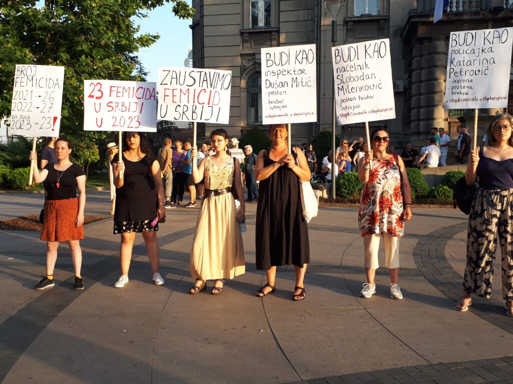 Niš, 21.07.2023. Protest u Nišu, Niš protiv nasilja Foto: Miljana Isailović/Nova.rs