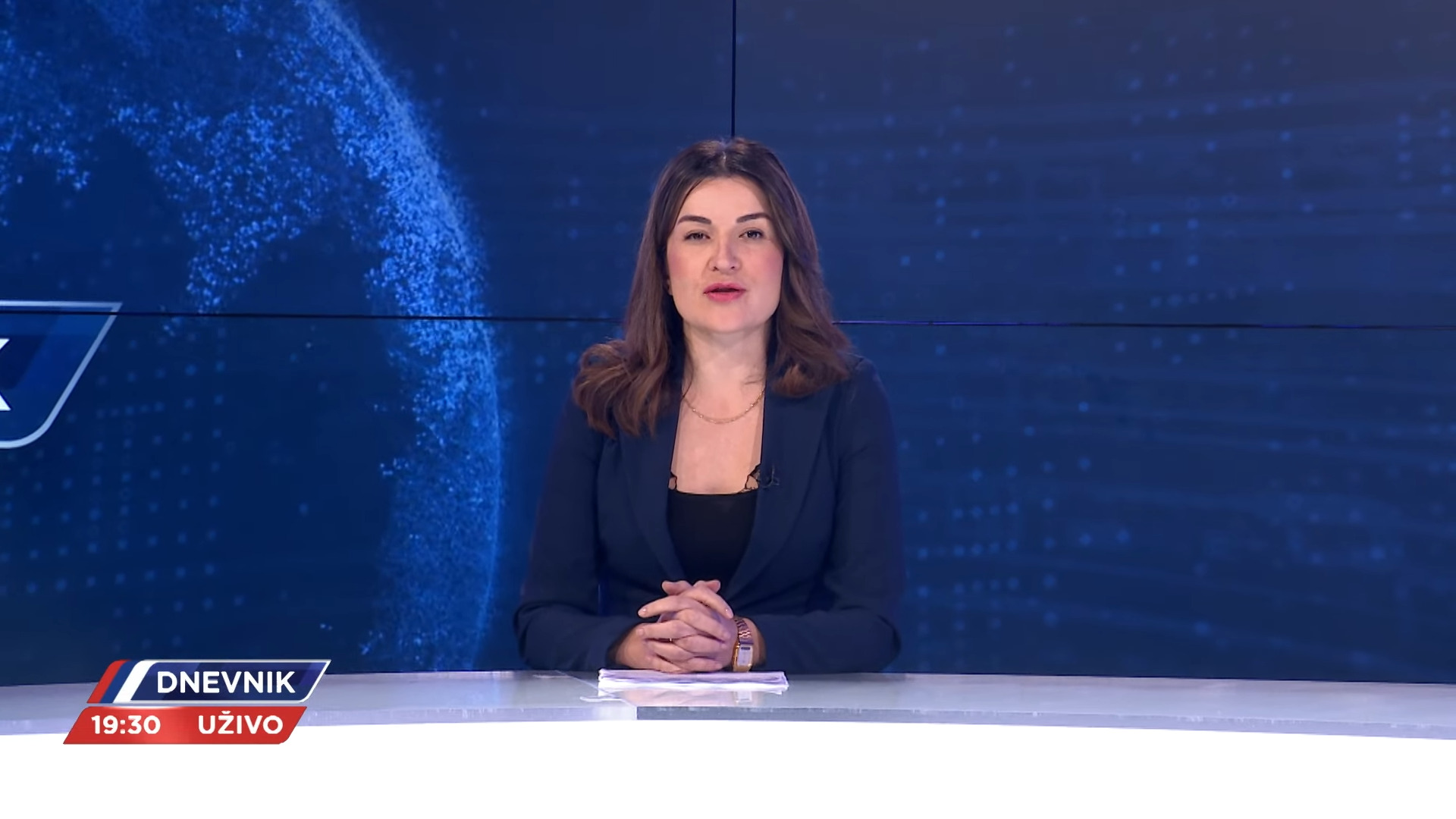 Jelena Obućina, emisija Dnevnik Foto: Nova