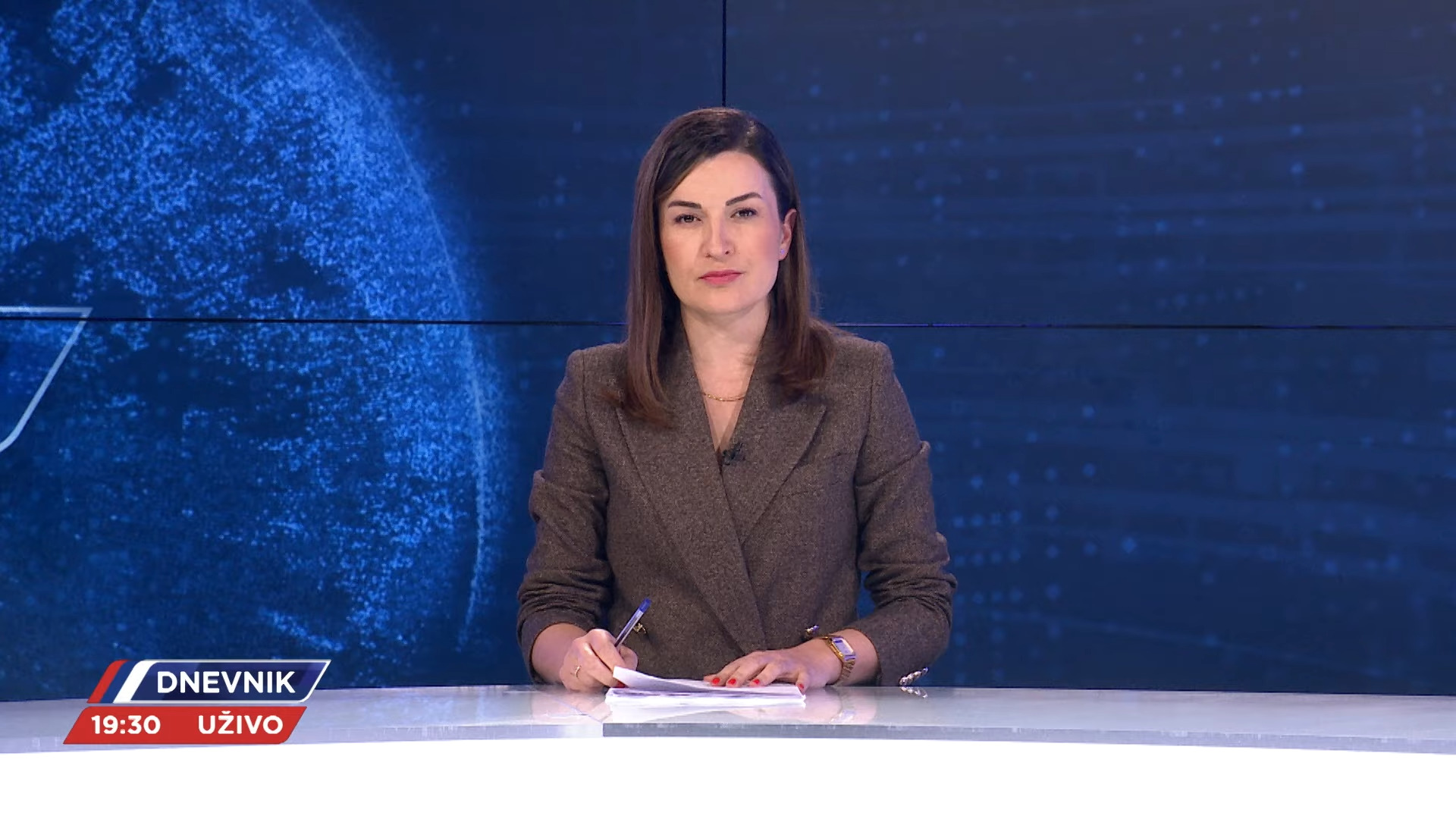 Jelena Obućina, emisija Dnevnik Foto: Nova