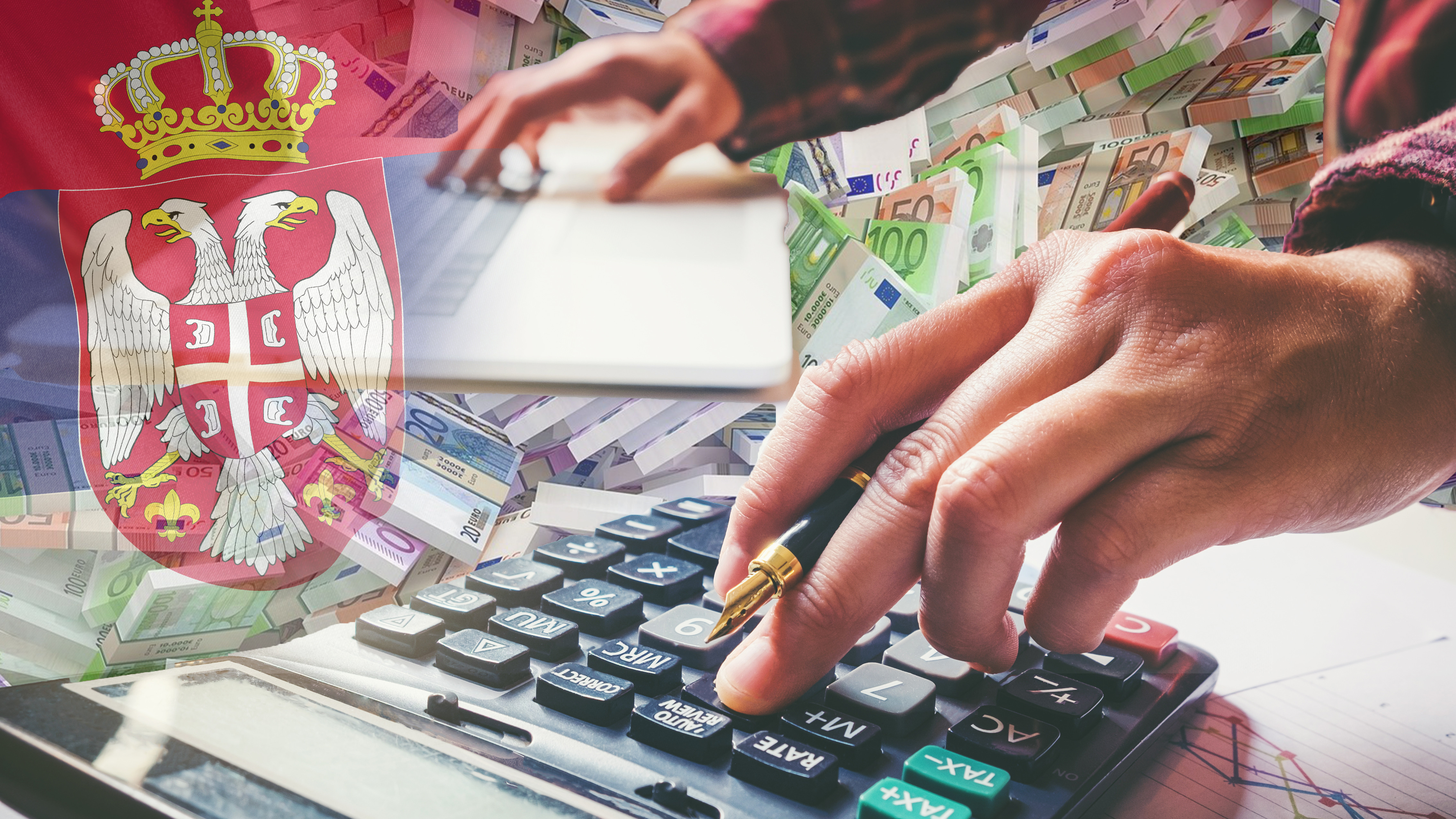 Businessman's,Hands,With,Calculator,At,The,Office,And,Financial,Data