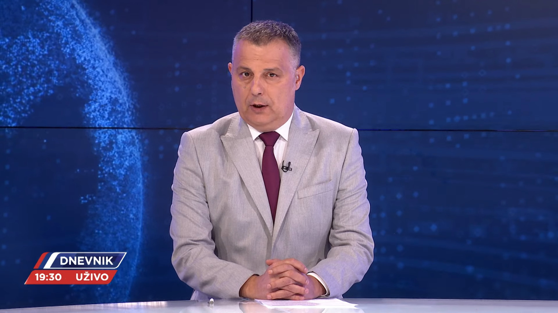 Goran Dimitrijević, emisija Dnevnik Foto: Nova