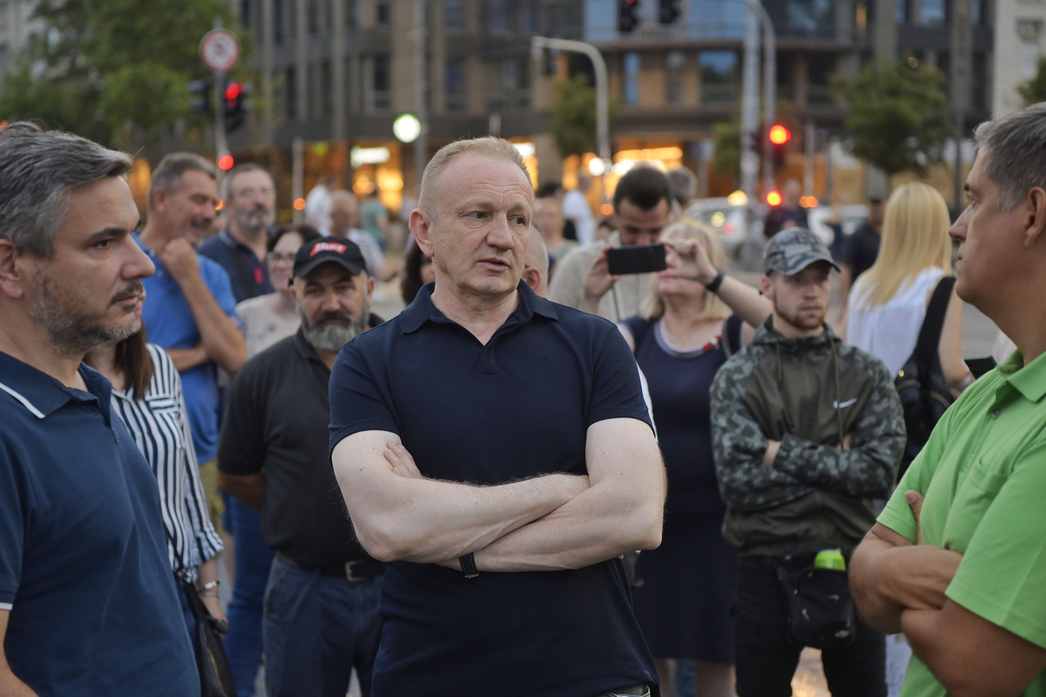 Beograd 22. jul 2023. Dvanaesti po redu protest Srbija protiv nasilja Foto:Goran Srdanov/Nova.rs
