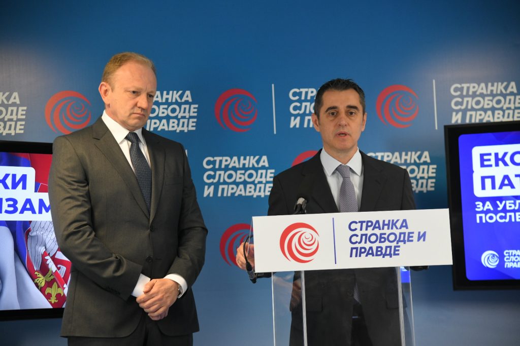 Beograd, 07.06.2022. Stranka slobode i pravde, Konferencija za novinare, KZŠ Foto: Nemanja Jovanović/Nova.rs