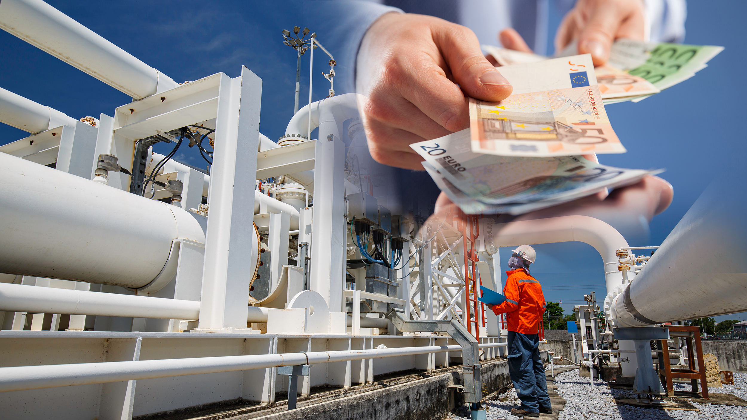 Male,Worker,Inspection,At,Steel,Long,Pipes,And,Pipe,Elbow