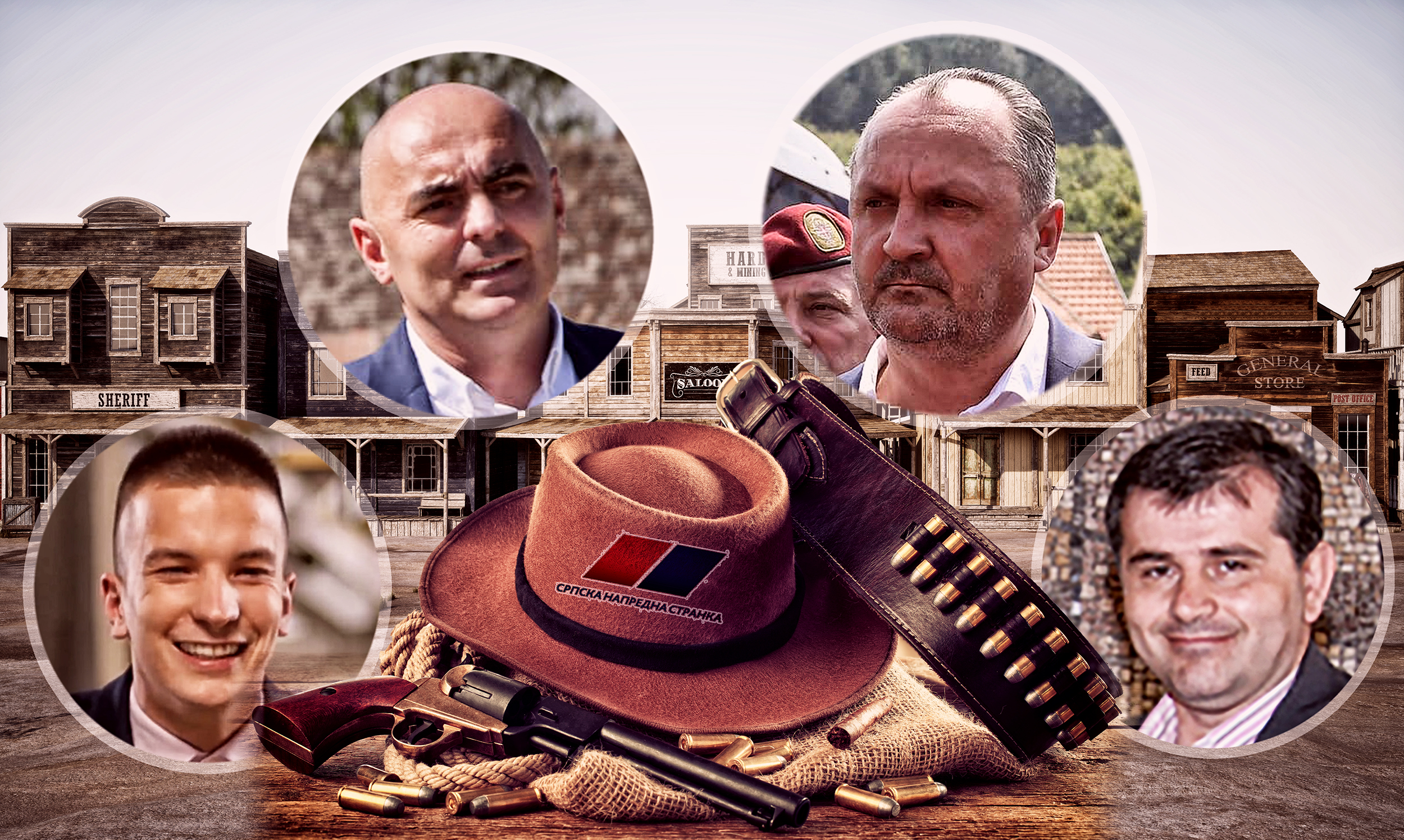 sns šerifi Branislav Šušnic Safeta Pavlović   Milan Bojović langura