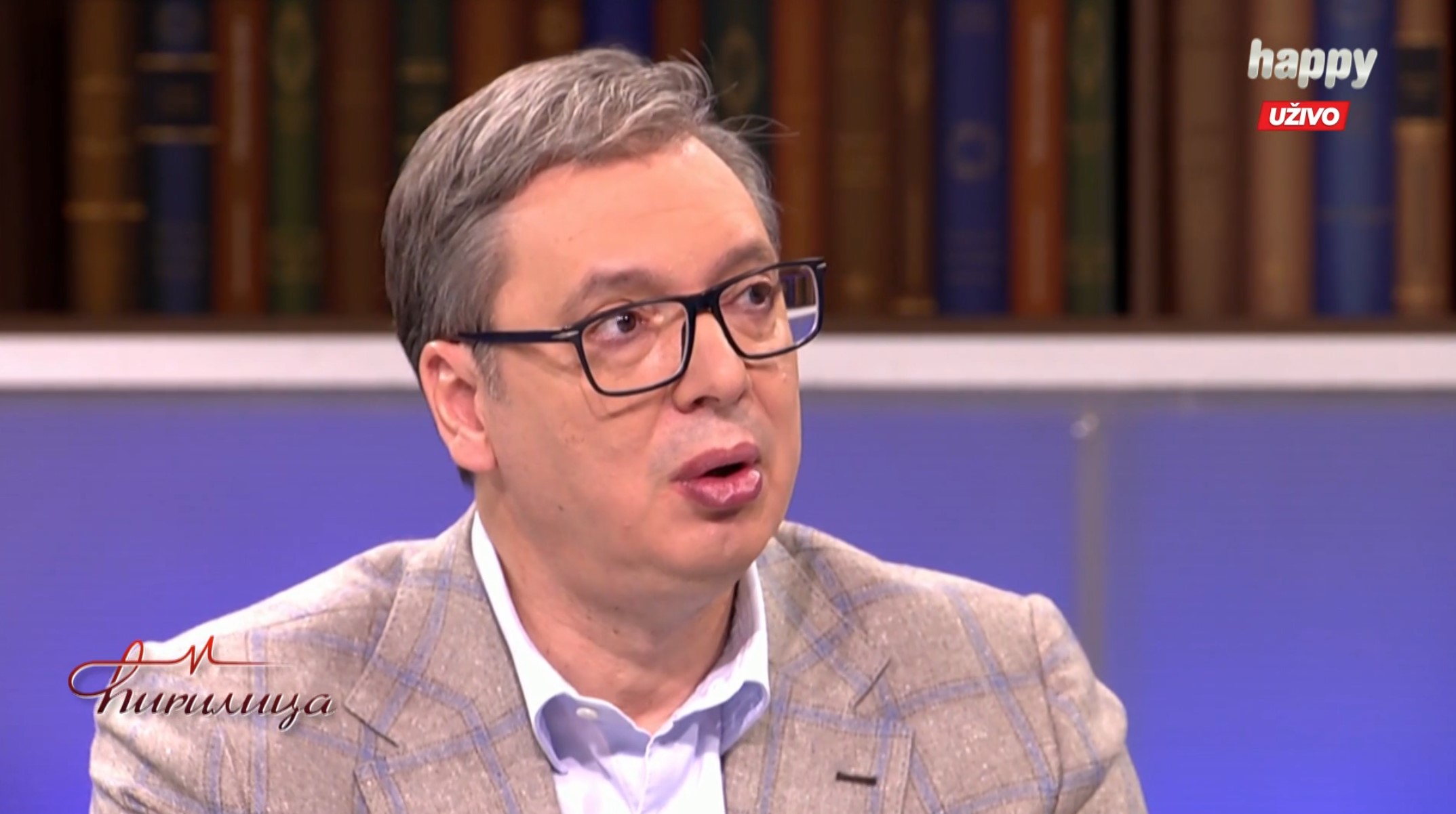 Aleksandar Vučić Foto: Printscreen/Happy